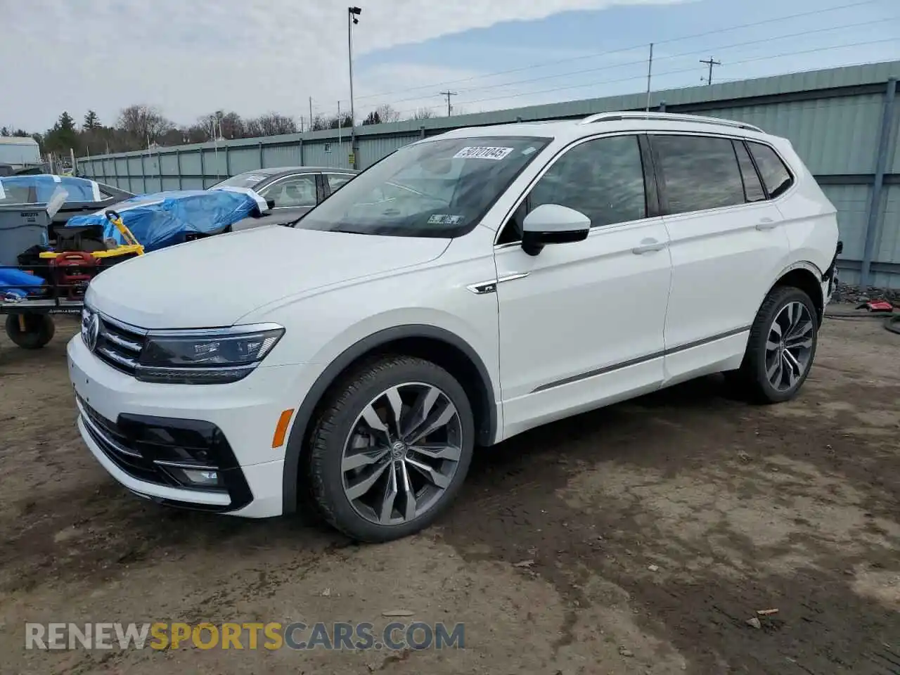 1 Photograph of a damaged car 3VV4B7AX9MM065403 VOLKSWAGEN TIGUAN 2021