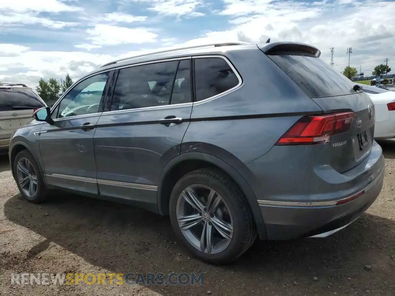 2 Photograph of a damaged car 3VV4B7AX9MM127091 VOLKSWAGEN TIGUAN 2021