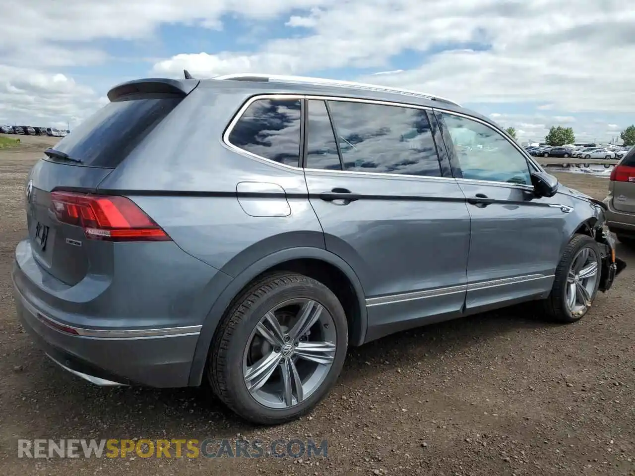 3 Photograph of a damaged car 3VV4B7AX9MM127091 VOLKSWAGEN TIGUAN 2021