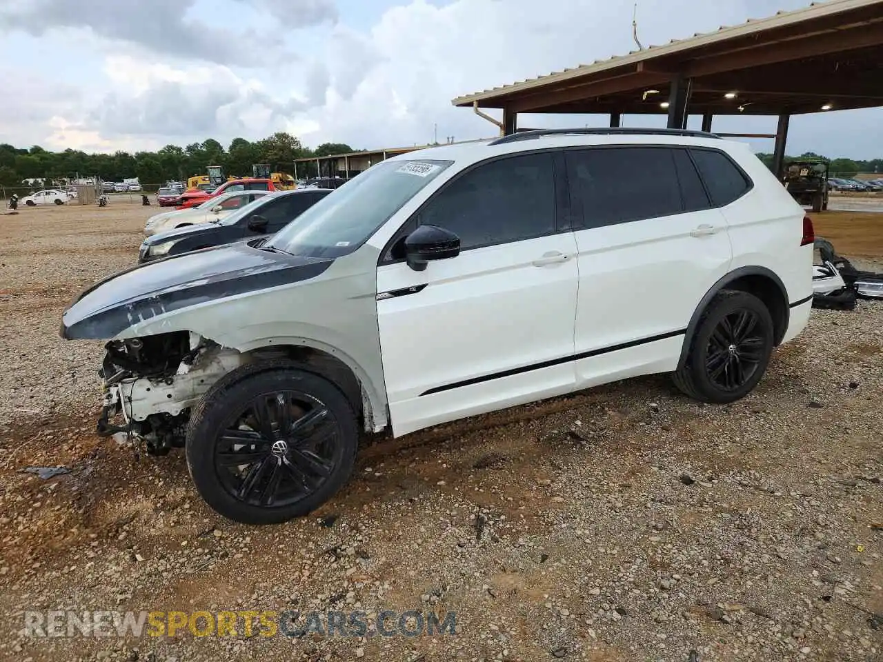 1 fotografías del automóvil dañado 3VVCB7AX1NM104871 VOLKSWAGEN TIGUAN 2022