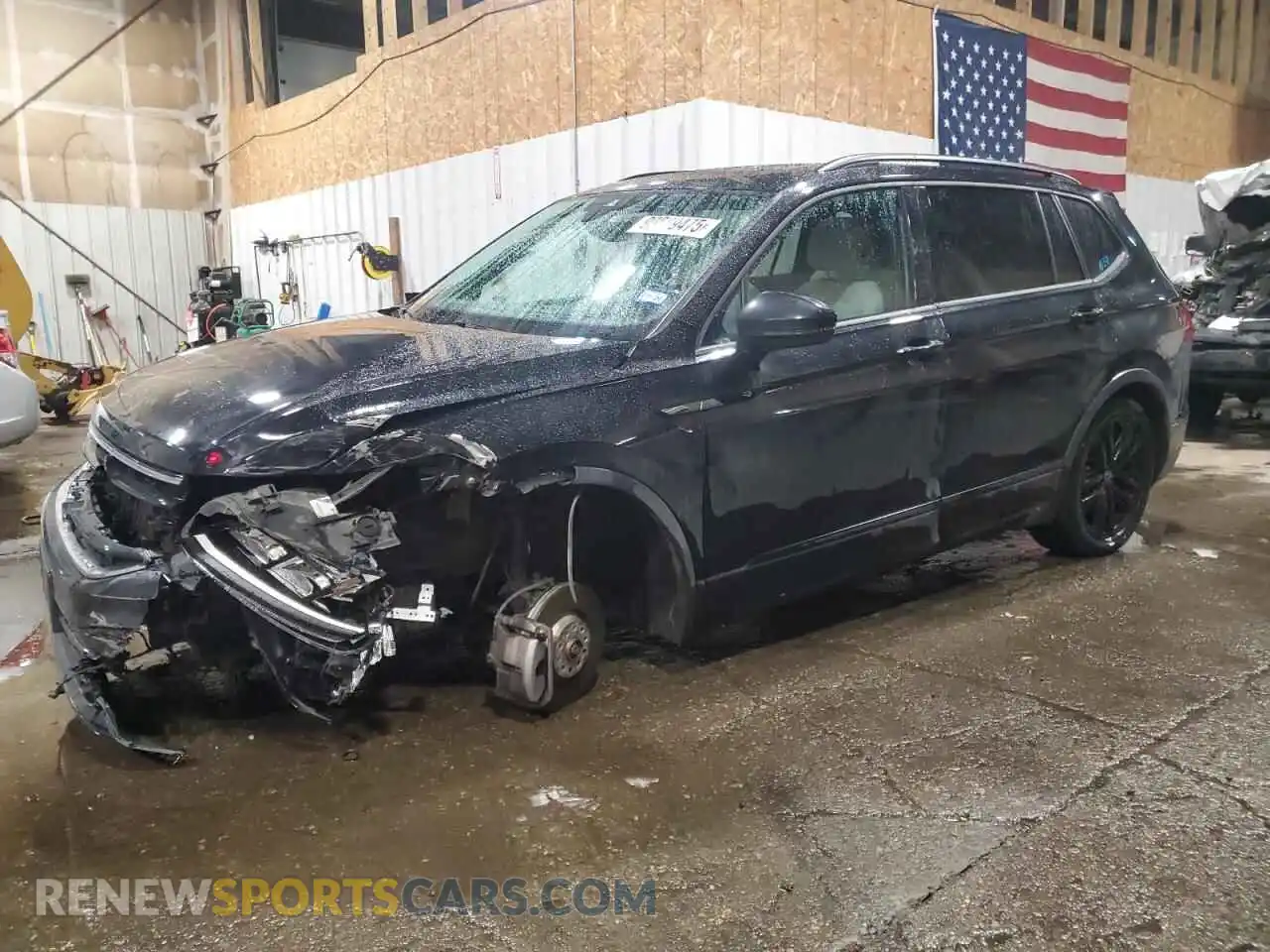 1 fotografías del automóvil dañado 3VVCB7AX2NM045488 VOLKSWAGEN TIGUAN 2022