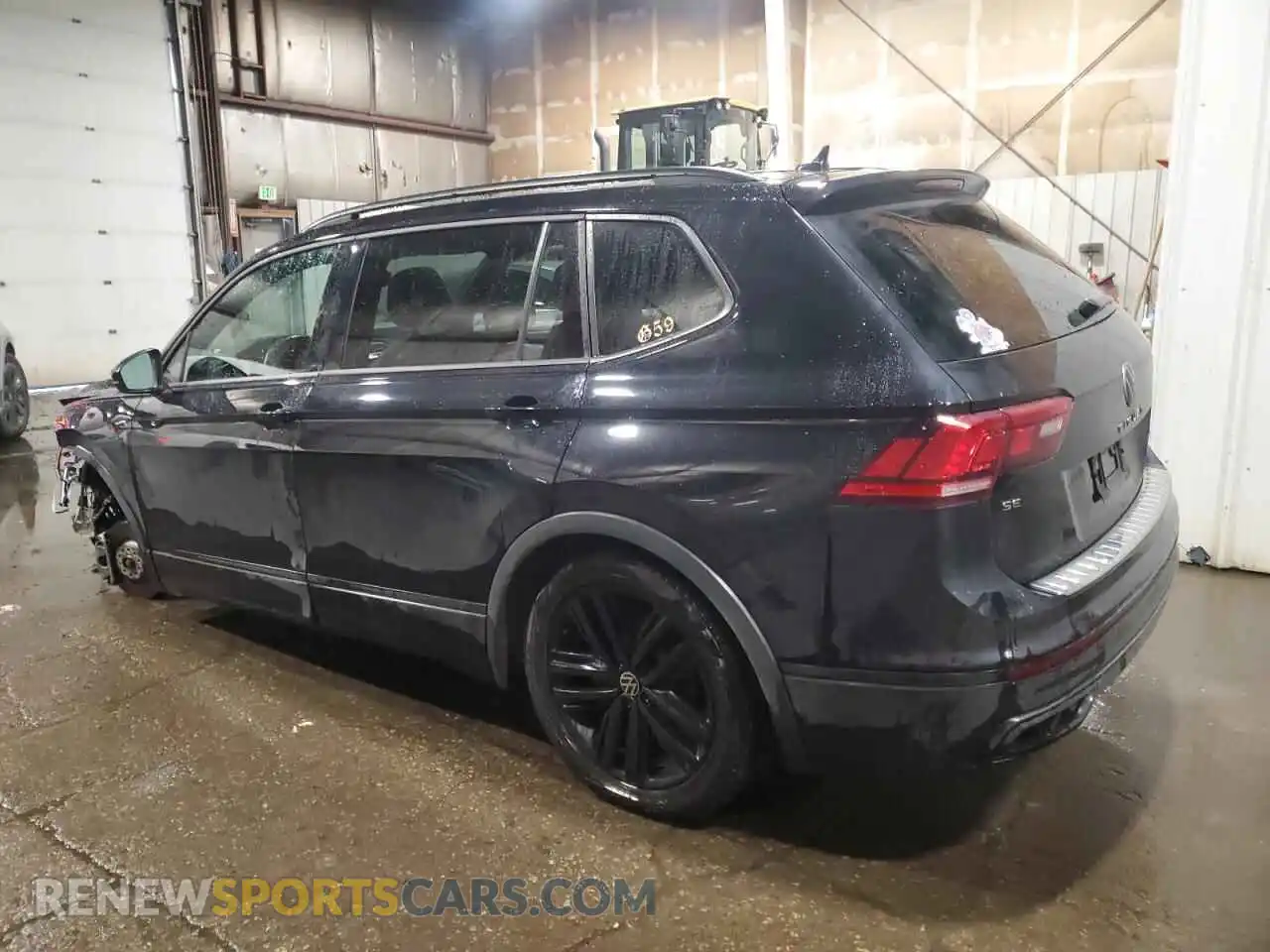 2 fotografías del automóvil dañado 3VVCB7AX2NM045488 VOLKSWAGEN TIGUAN 2022