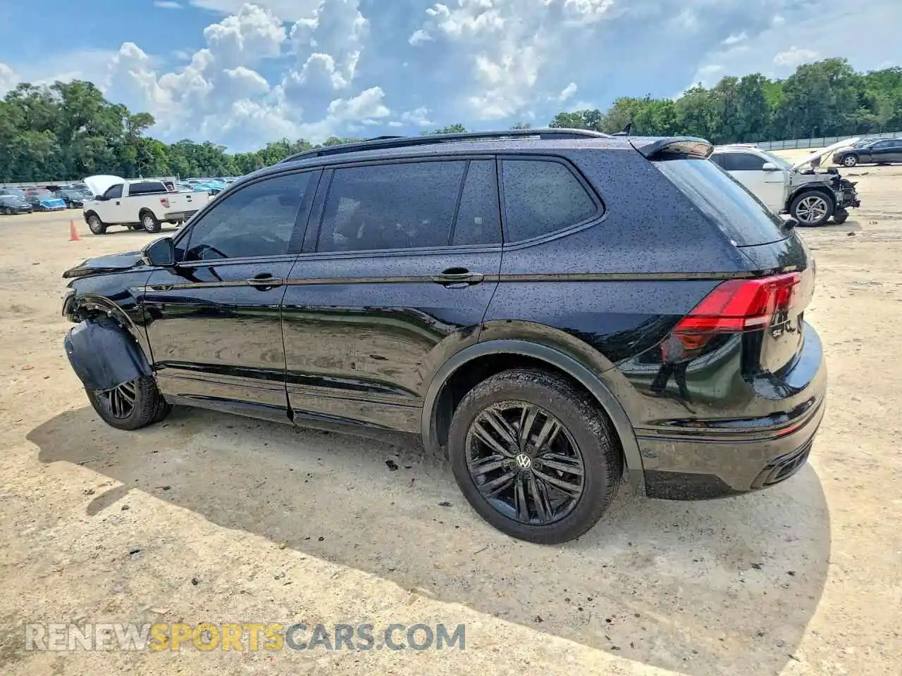 2 Фотография поврежденного автомобиля 3VVCB7AX2NM118486 VOLKSWAGEN TIGUAN 2022