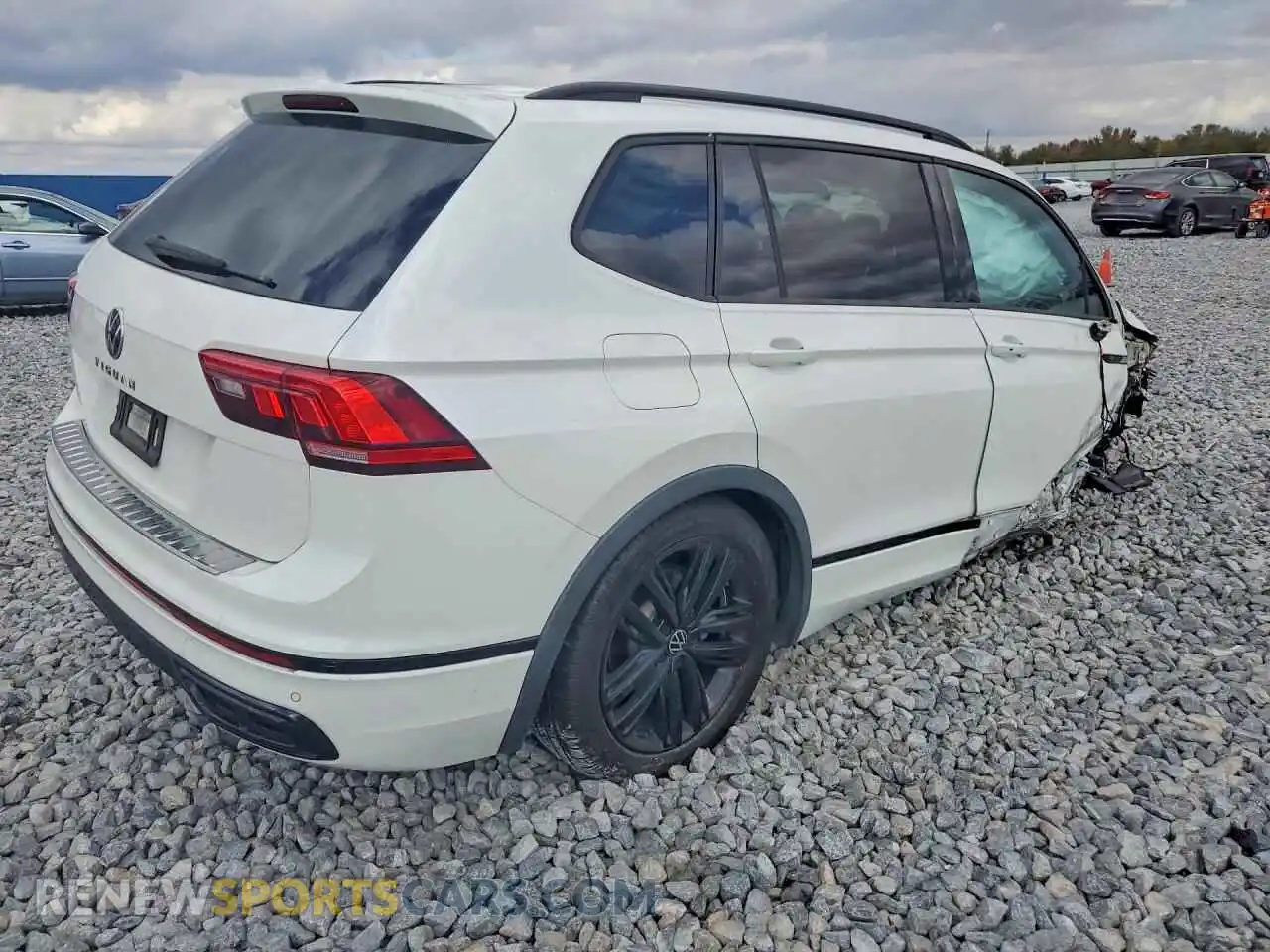 3 fotografías del automóvil dañado 3VVCB7AX7NM073982 VOLKSWAGEN TIGUAN 2022
