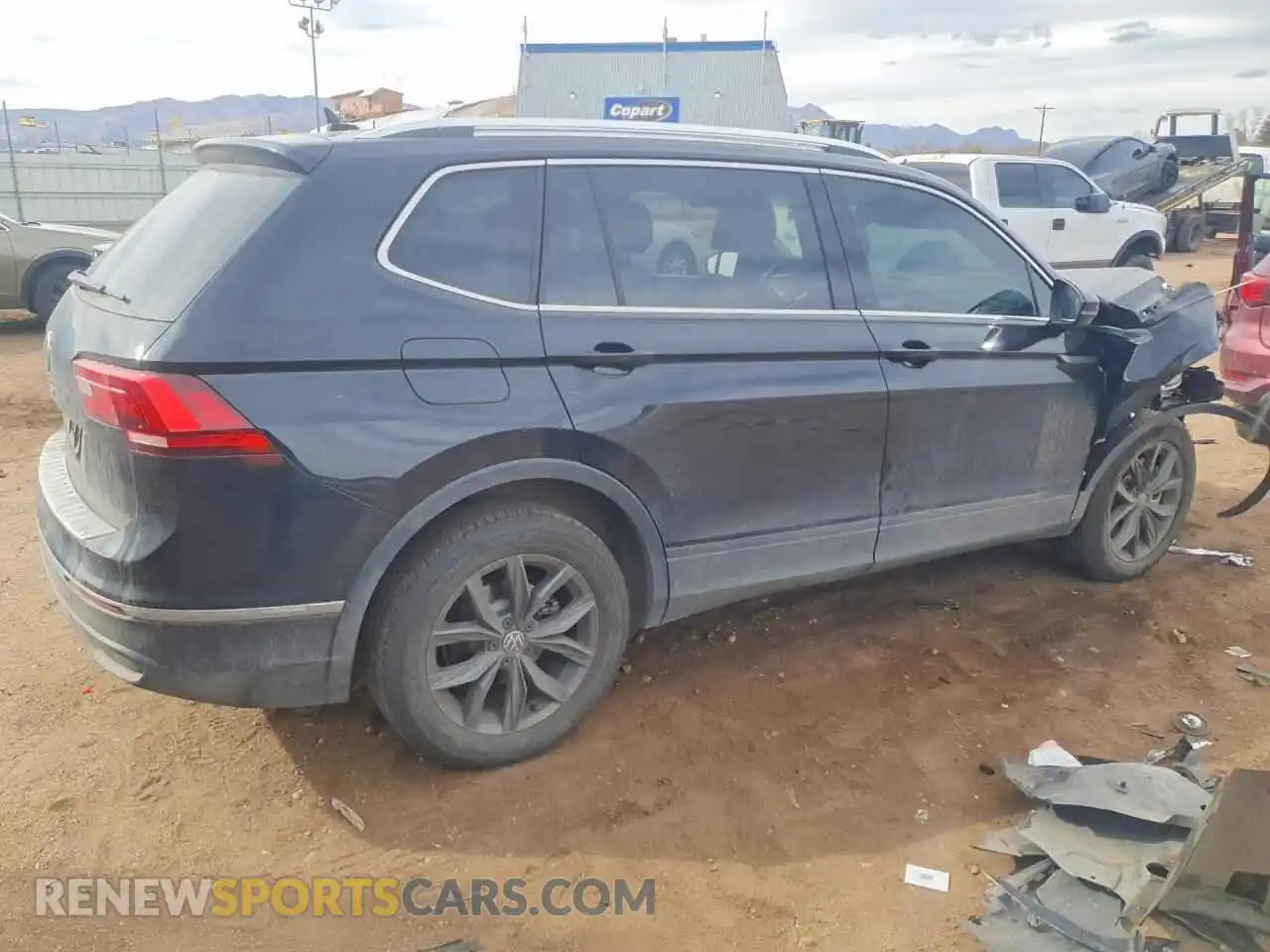 3 fotografías del automóvil dañado 3VV3B7AX3PM096629 VOLKSWAGEN TIGUAN 2023