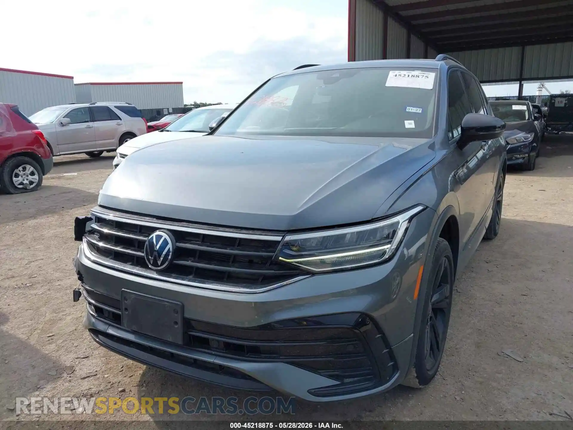 2 Photograph of a damaged car 3VVCB7AX0PM070201 VOLKSWAGEN TIGUAN 2023