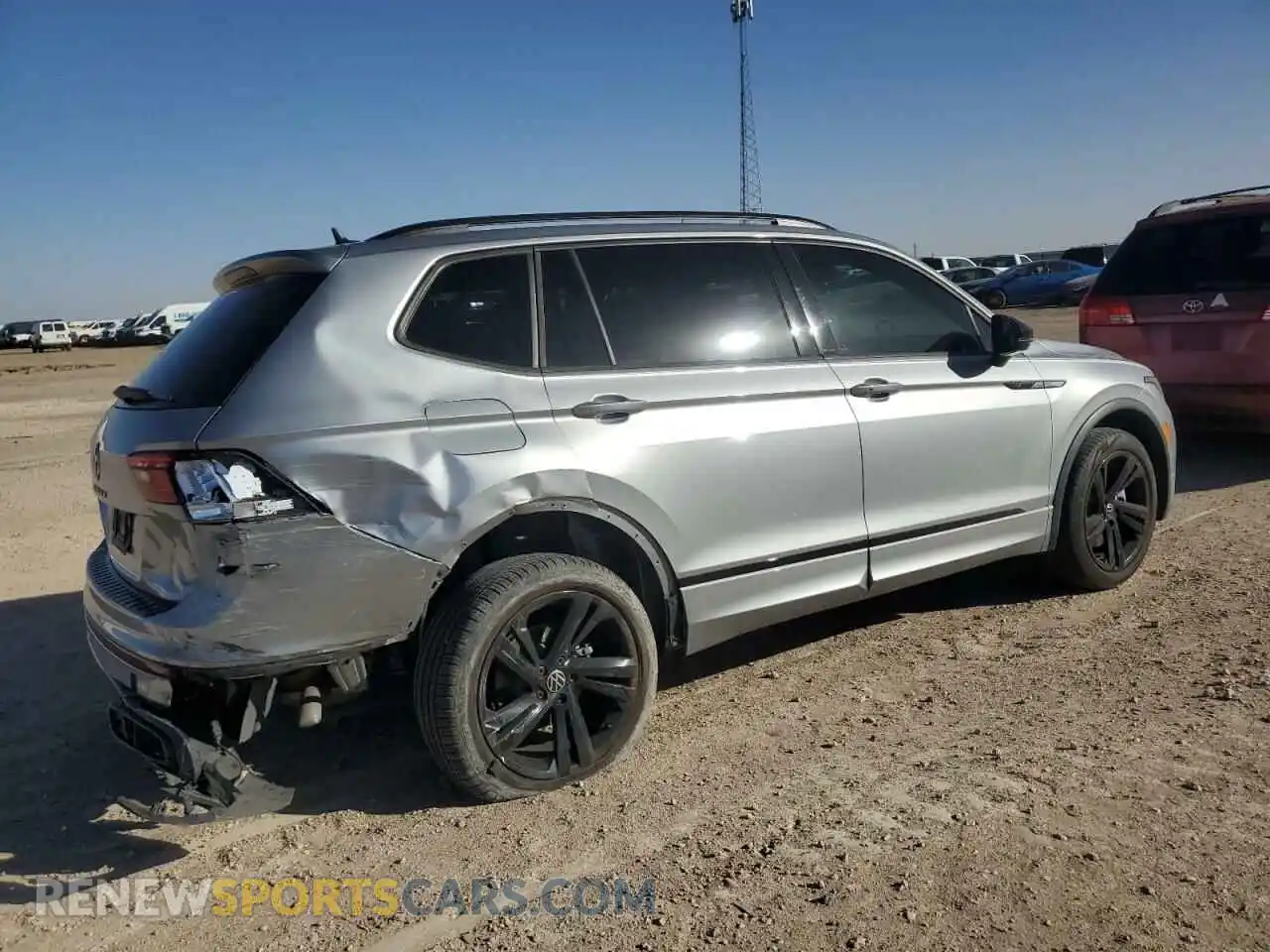 3 Photograph of a damaged car 3VVCB7AX0PM107991 VOLKSWAGEN TIGUAN 2023