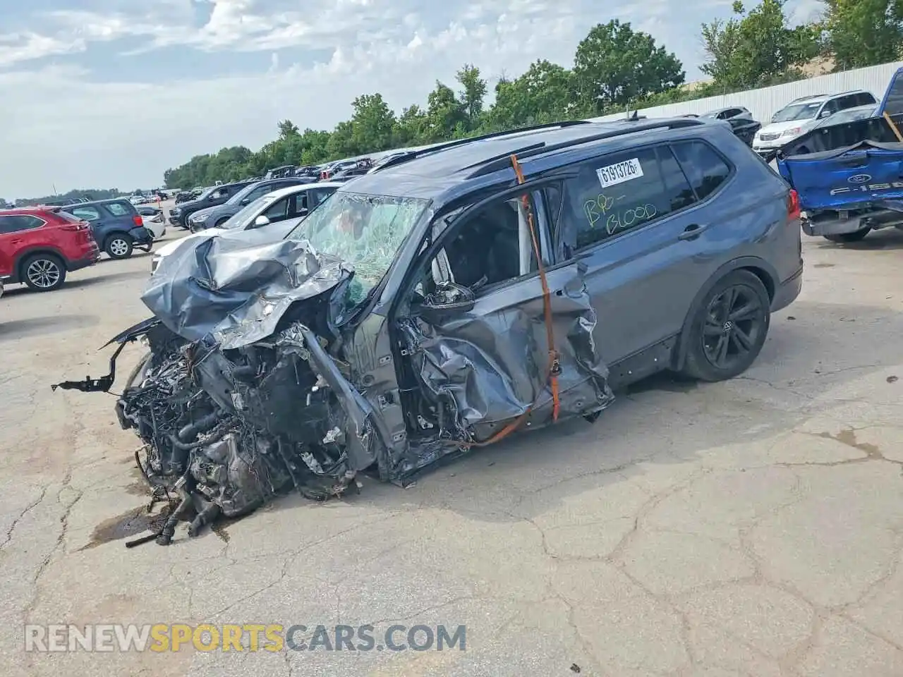 1 fotografías del automóvil dañado 3VVCB7AX1PM058980 VOLKSWAGEN TIGUAN 2023