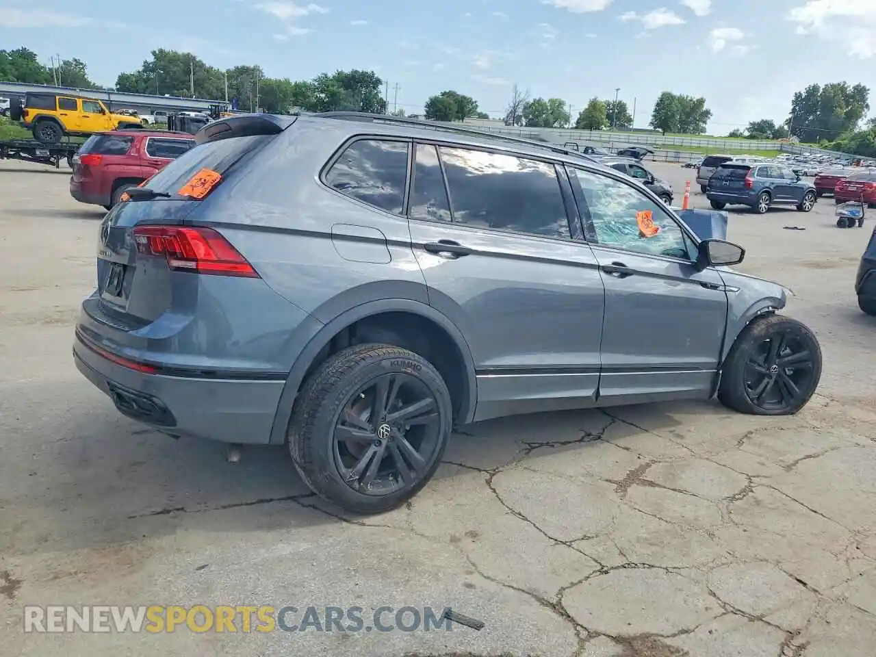 3 fotografías del automóvil dañado 3VVCB7AX1PM058980 VOLKSWAGEN TIGUAN 2023