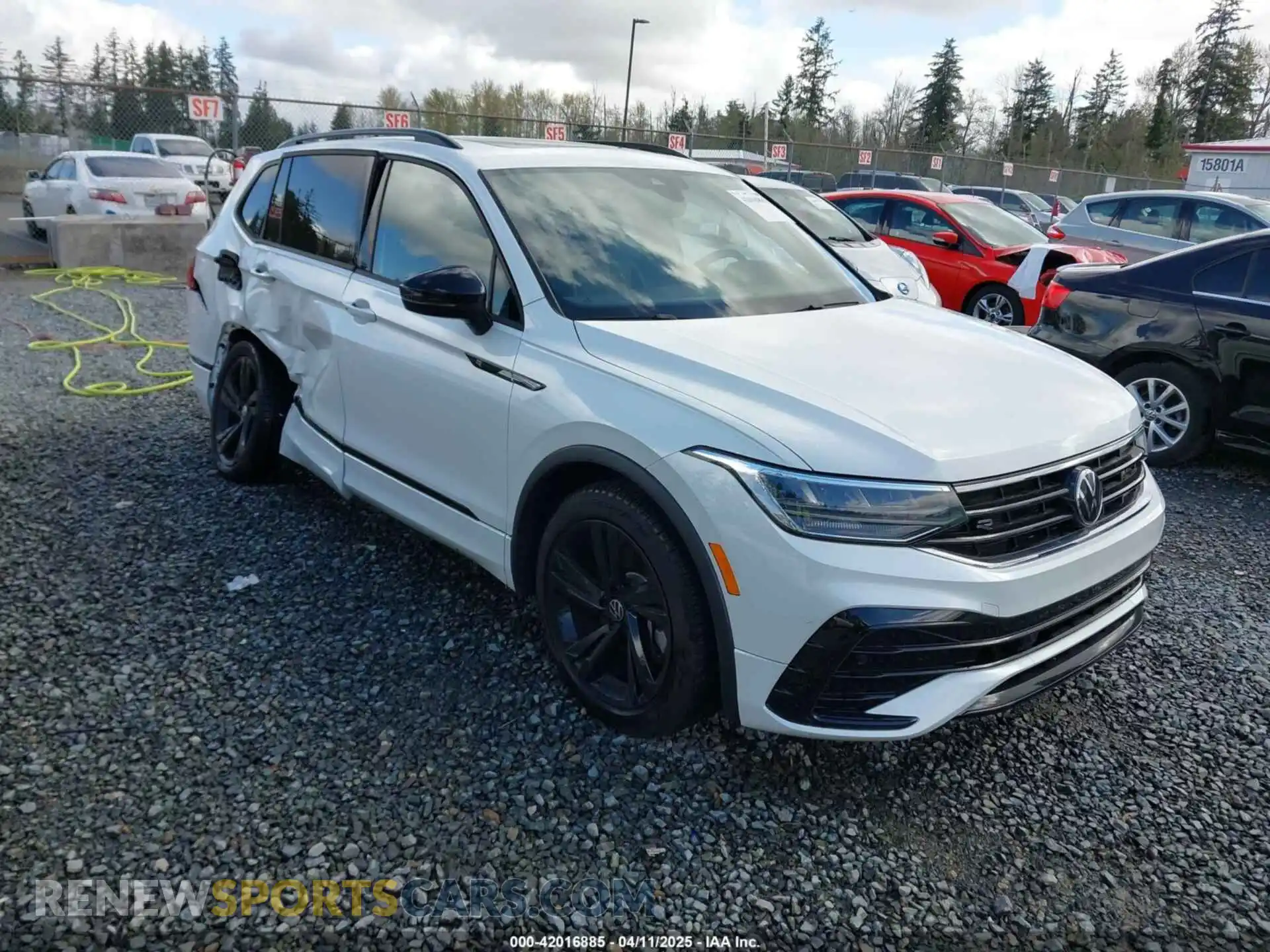 1 Photograph of a damaged car 3VVCB7AX3PM014446 VOLKSWAGEN TIGUAN 2023