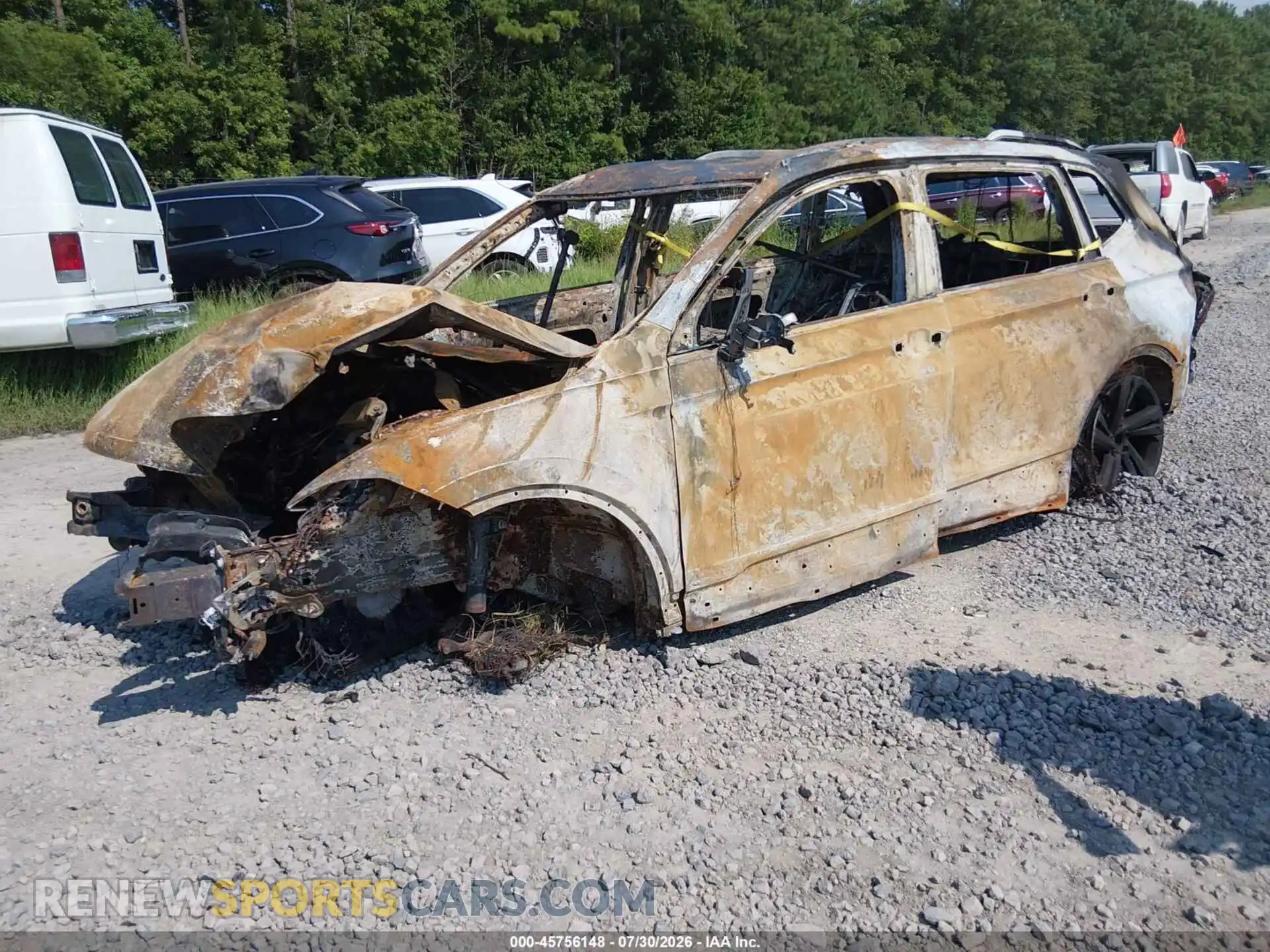 2 Photograph of a damaged car 3VVCB7AX3PM075103 VOLKSWAGEN TIGUAN 2023