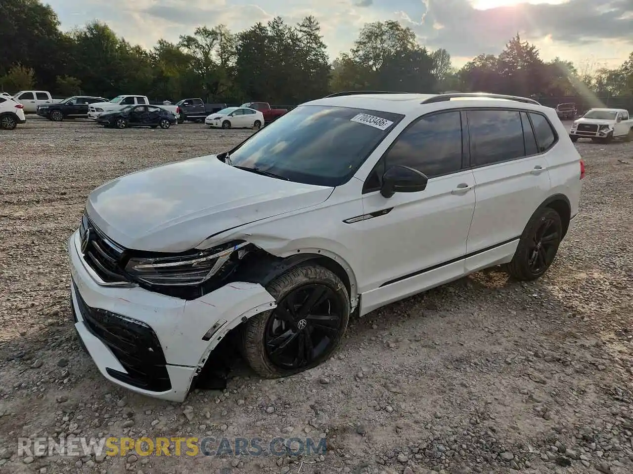 1 Photograph of a damaged car 3VVCB7AX3PM082469 VOLKSWAGEN TIGUAN 2023
