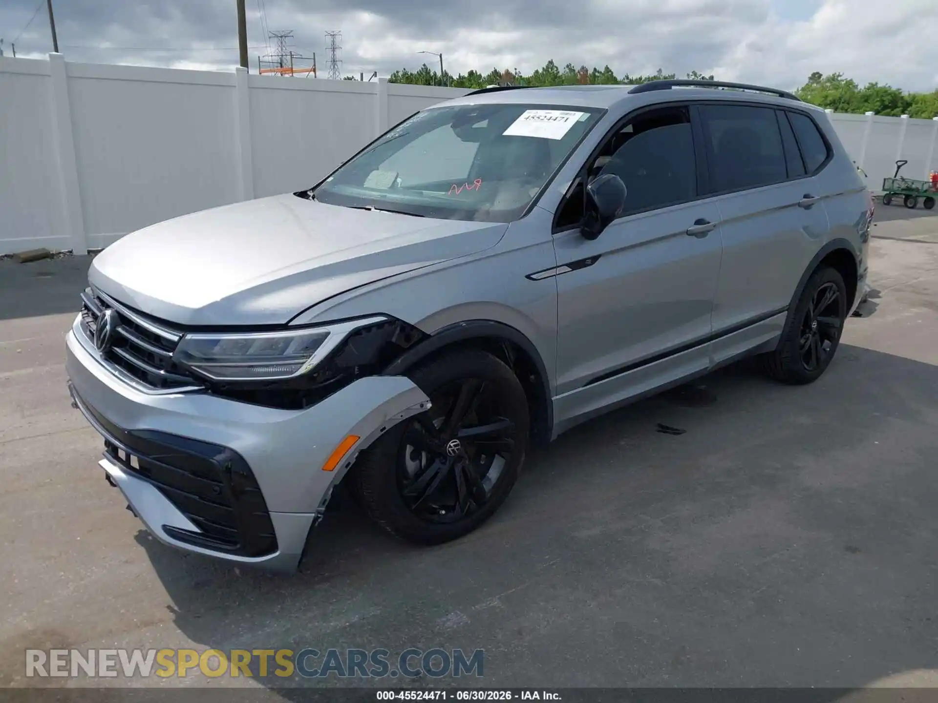 2 Photograph of a damaged car 3VVCB7AX3PM124249 VOLKSWAGEN TIGUAN 2023