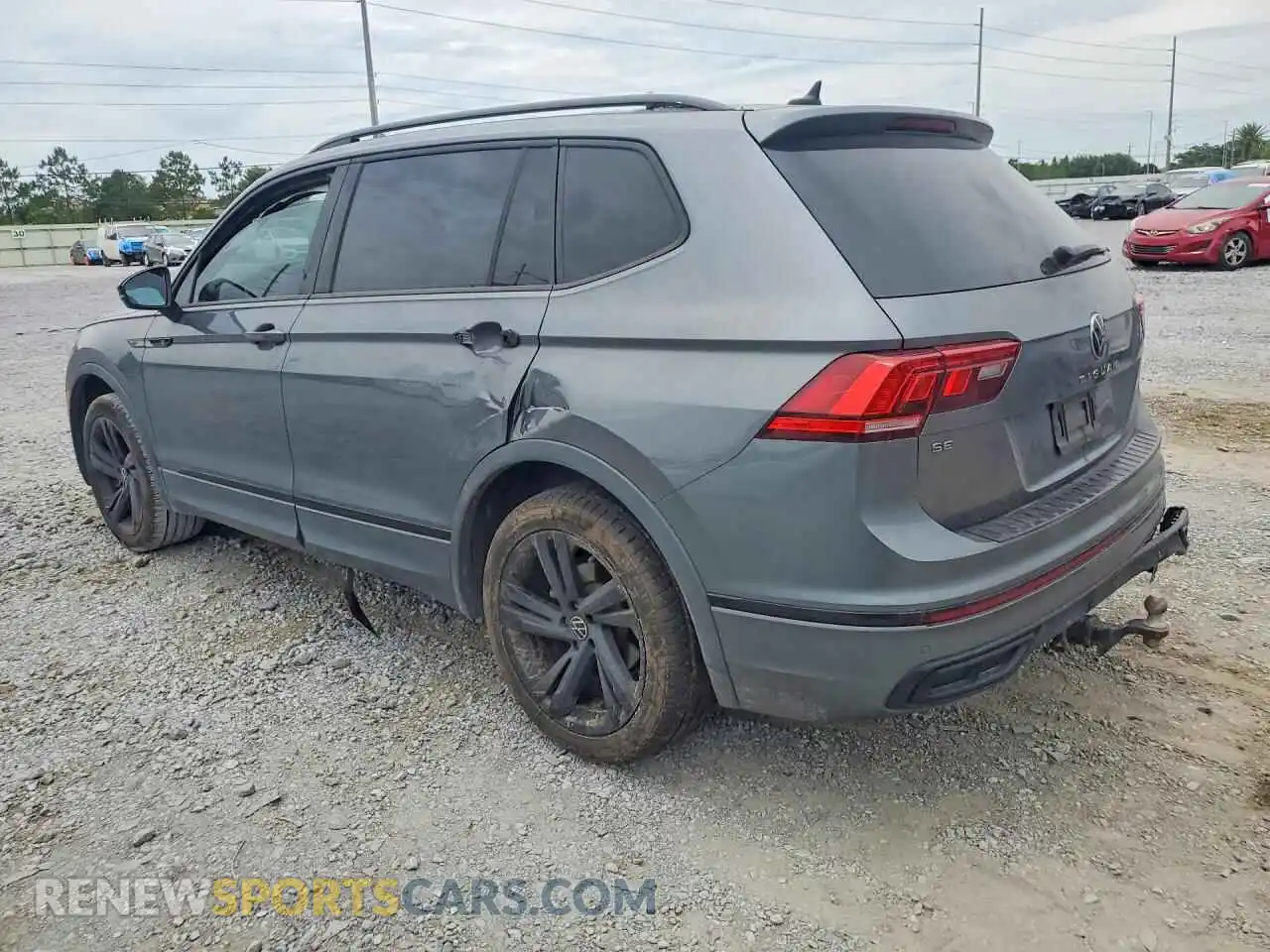 2 fotografías del automóvil dañado 3VVCB7AX4PM057306 VOLKSWAGEN TIGUAN 2023