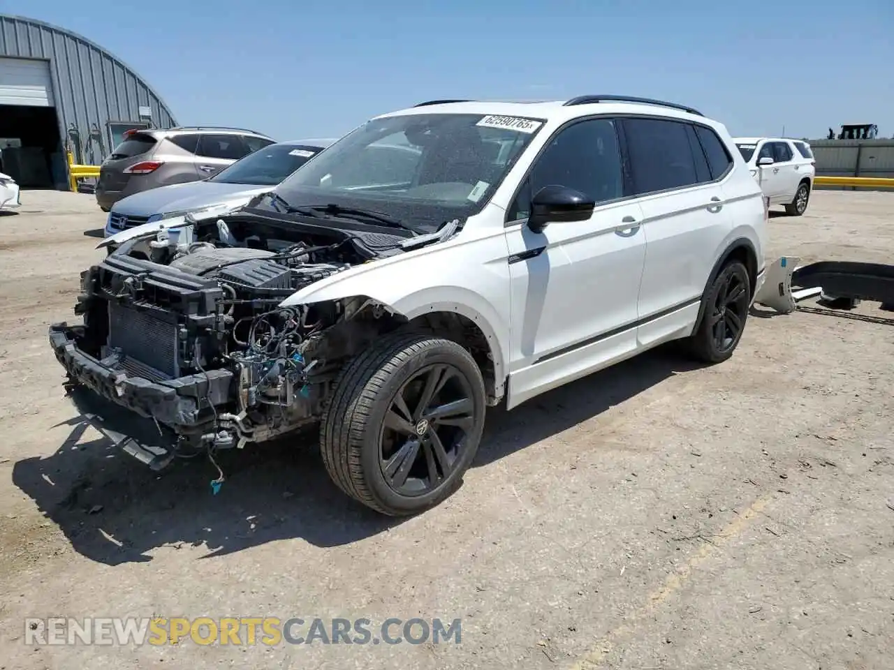 1 fotografías del automóvil dañado 3VVCB7AX5PM001665 VOLKSWAGEN TIGUAN 2023