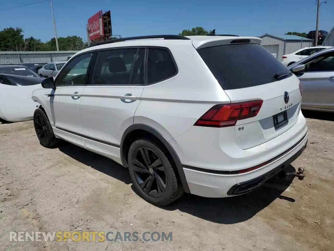 2 fotografías del automóvil dañado 3VVCB7AX5PM001665 VOLKSWAGEN TIGUAN 2023