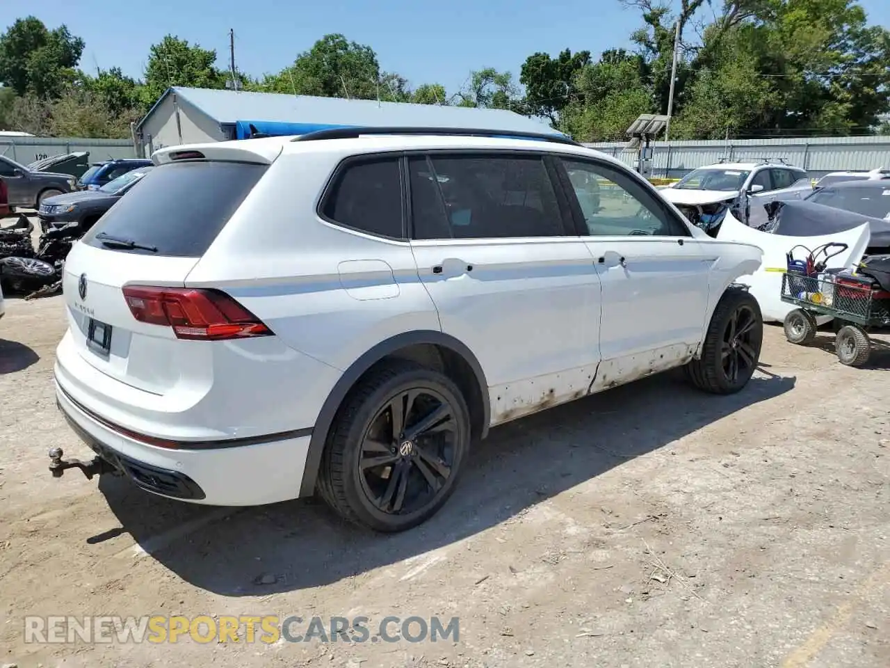 3 fotografías del automóvil dañado 3VVCB7AX5PM001665 VOLKSWAGEN TIGUAN 2023