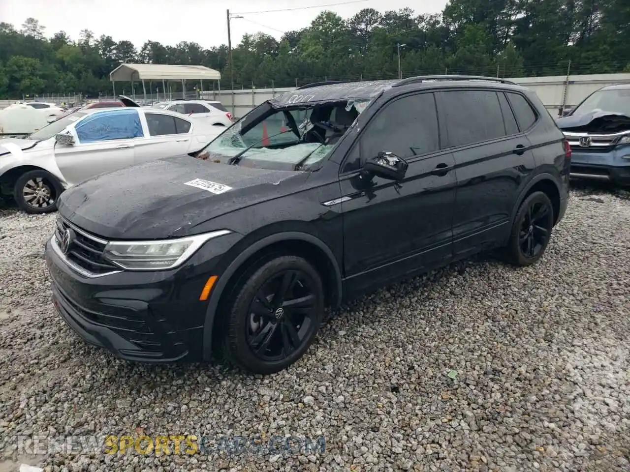 1 Photograph of a damaged car 3VVCB7AX5PM030017 VOLKSWAGEN TIGUAN 2023