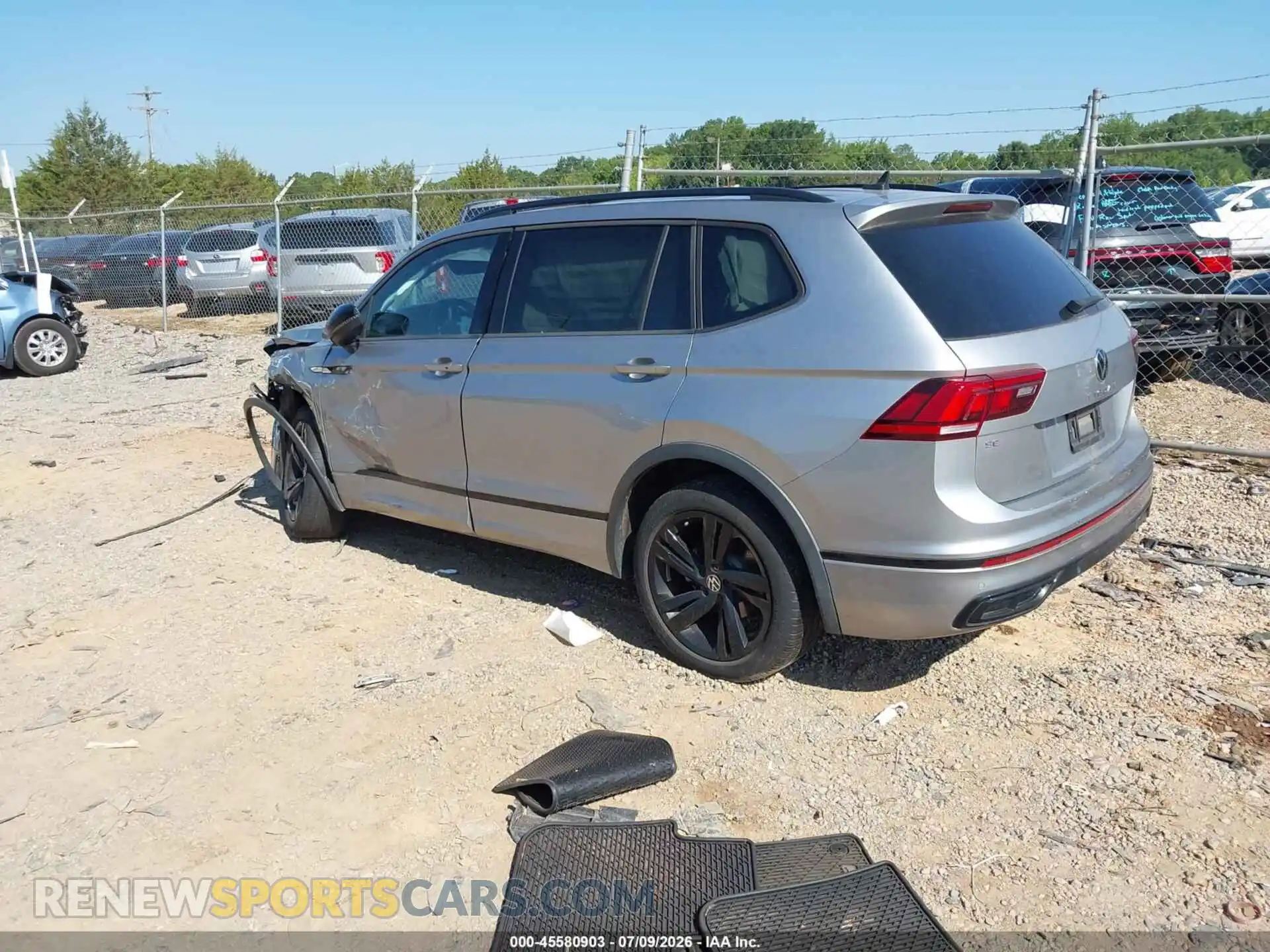 3 Photograph of a damaged car 3VVCB7AX6PM001514 VOLKSWAGEN TIGUAN 2023