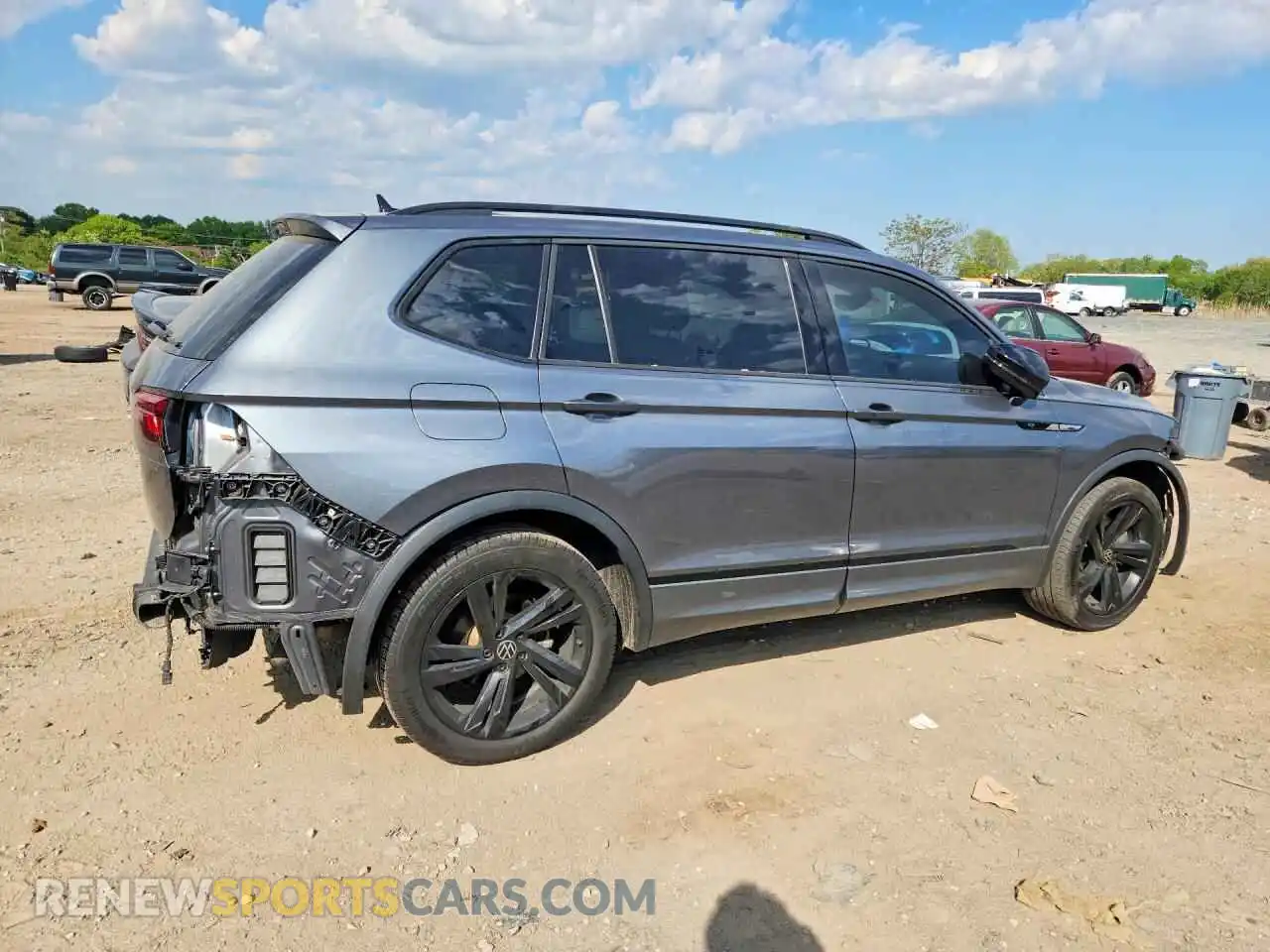 3 fotografías del automóvil dañado 3VVCB7AX6PM035131 VOLKSWAGEN TIGUAN 2023
