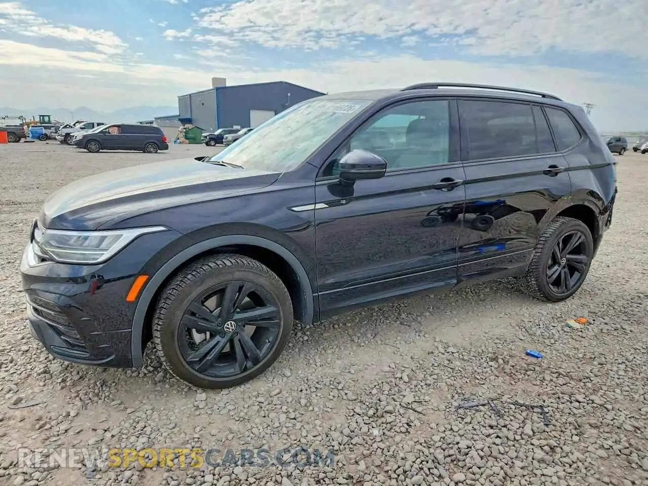 1 Photograph of a damaged car 3VVCB7AX6PM117182 VOLKSWAGEN TIGUAN 2023
