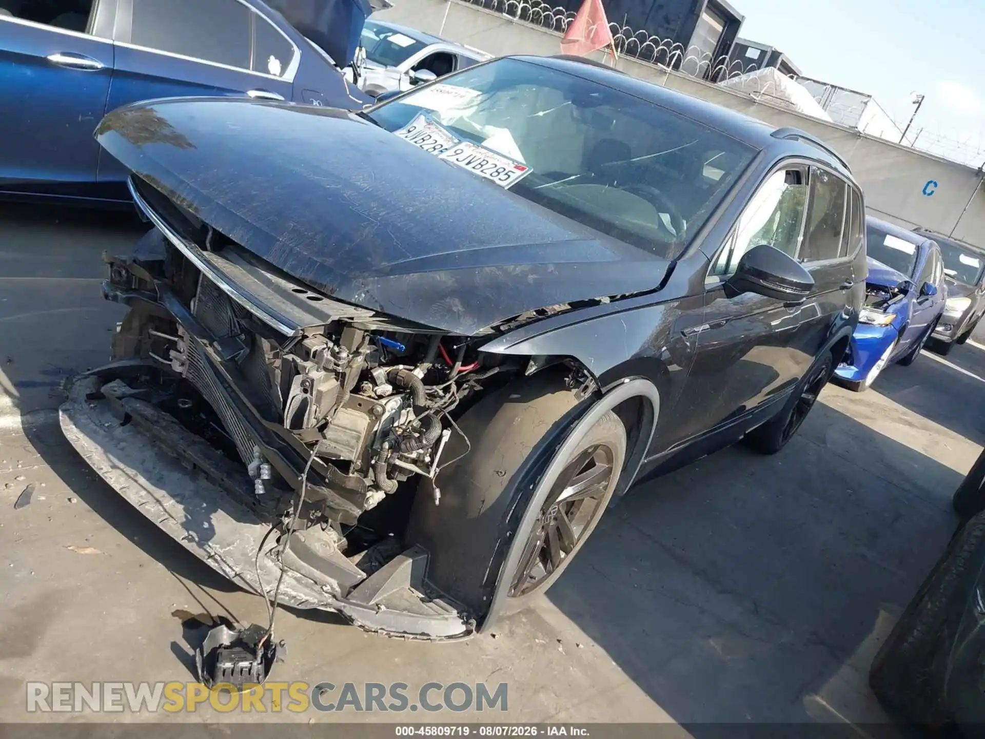 2 Photograph of a damaged car 3VVCB7AX6PM140977 VOLKSWAGEN TIGUAN 2023