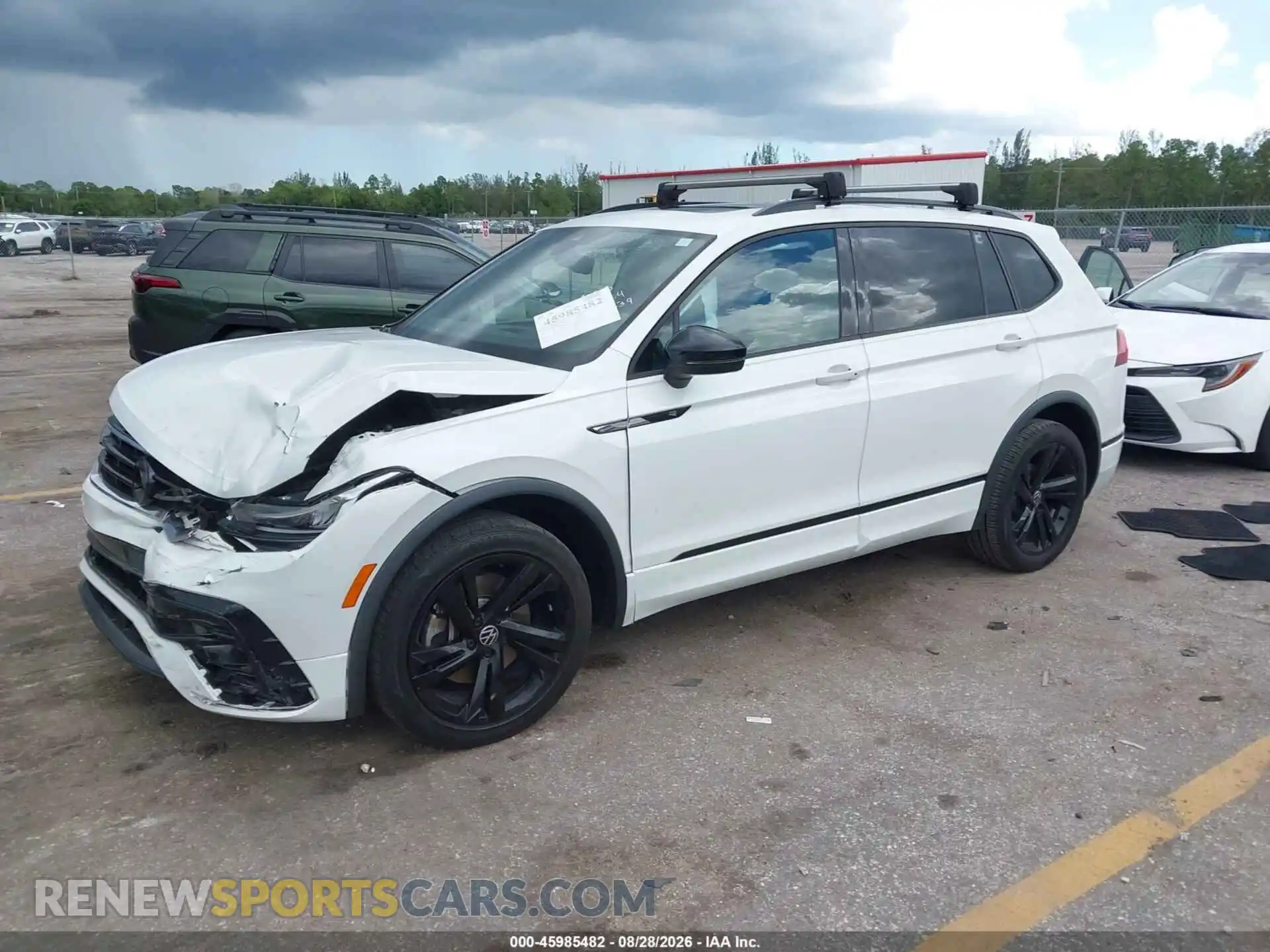 2 Photograph of a damaged car 3VVCB7AX7PM101539 VOLKSWAGEN TIGUAN 2023