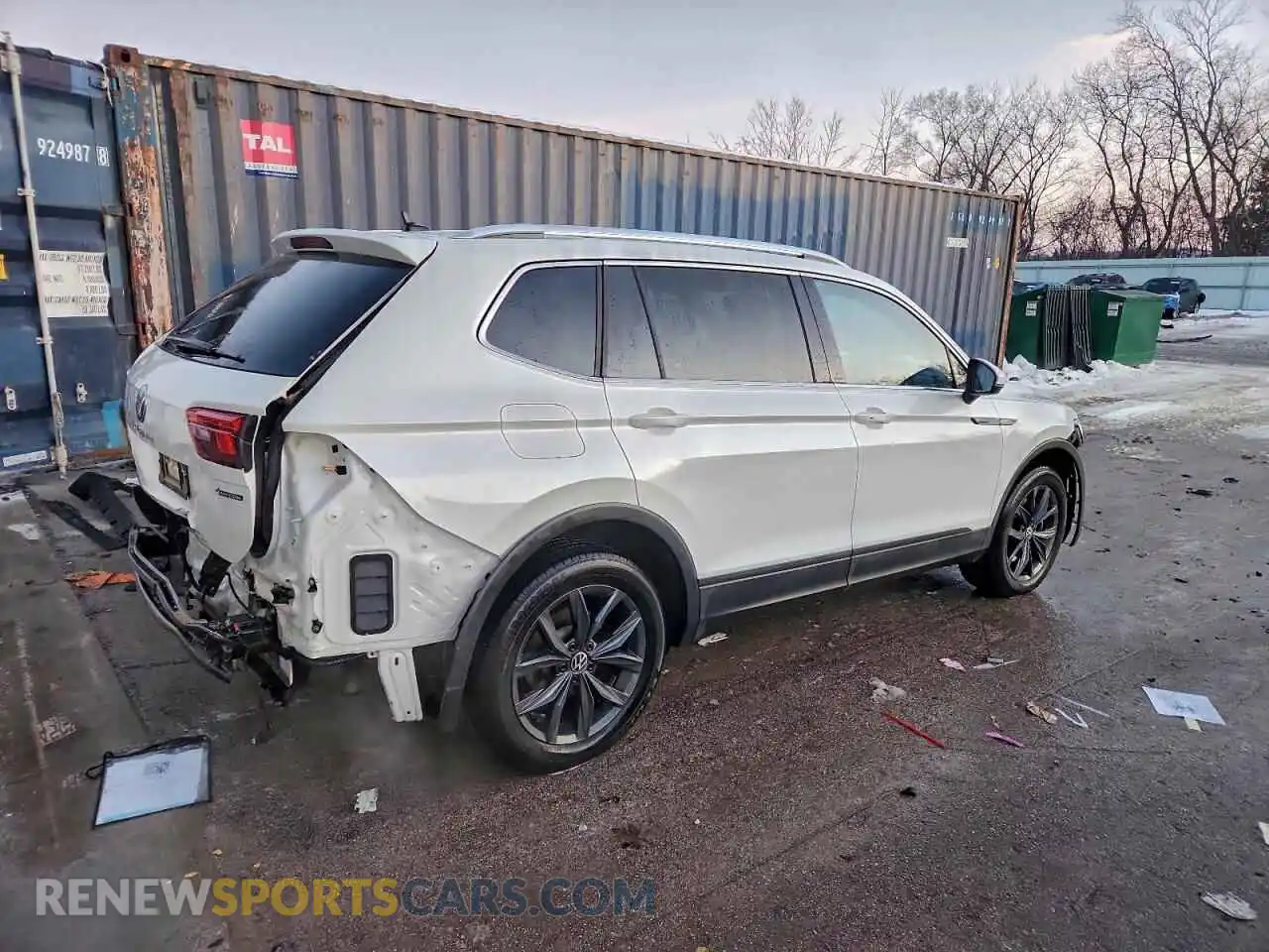 3 Фотография поврежденного автомобиля 3VVMB7AX9PM025665 VOLKSWAGEN TIGUAN 2023
