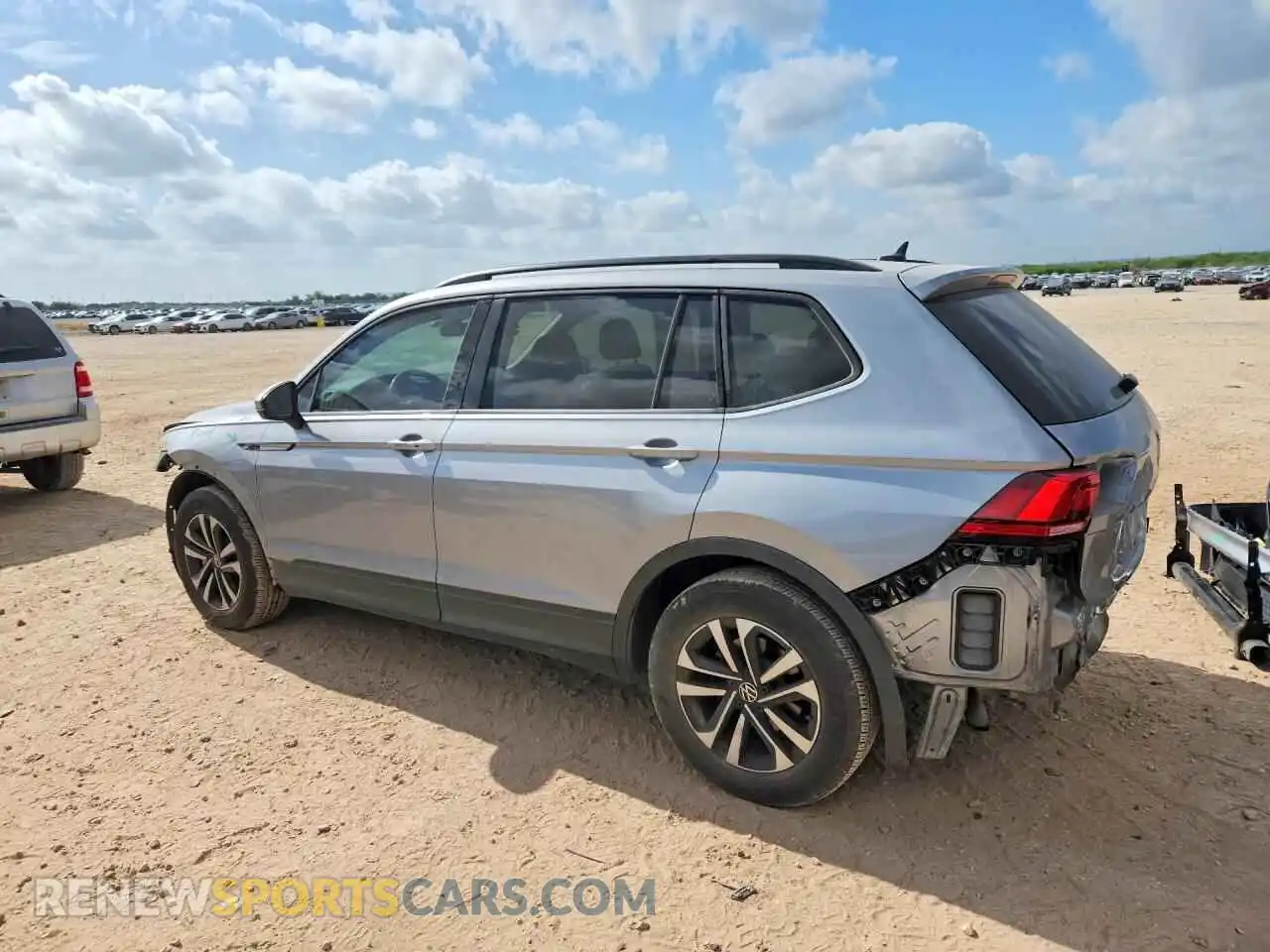 2 Photograph of a damaged car 3VVRB7AX2PM080271 VOLKSWAGEN TIGUAN 2023
