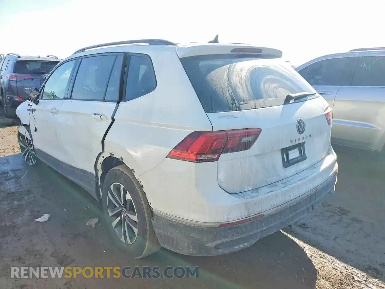 2 Photograph of a damaged car 3VVRB7AX3PM093045 VOLKSWAGEN TIGUAN 2023