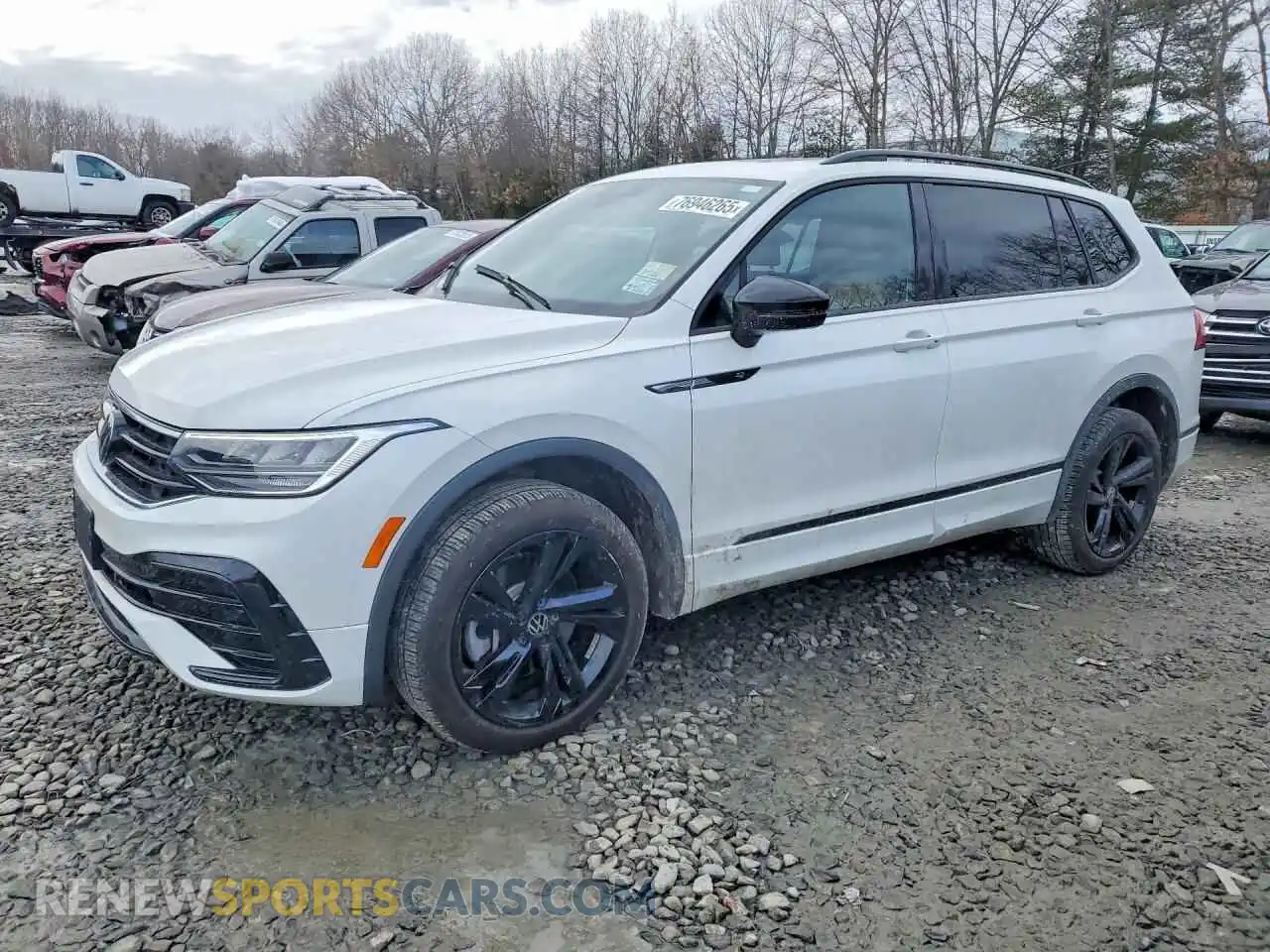 1 Фотография поврежденного автомобиля 3VV8B7AX8RM106175 VOLKSWAGEN TIGUAN 2024