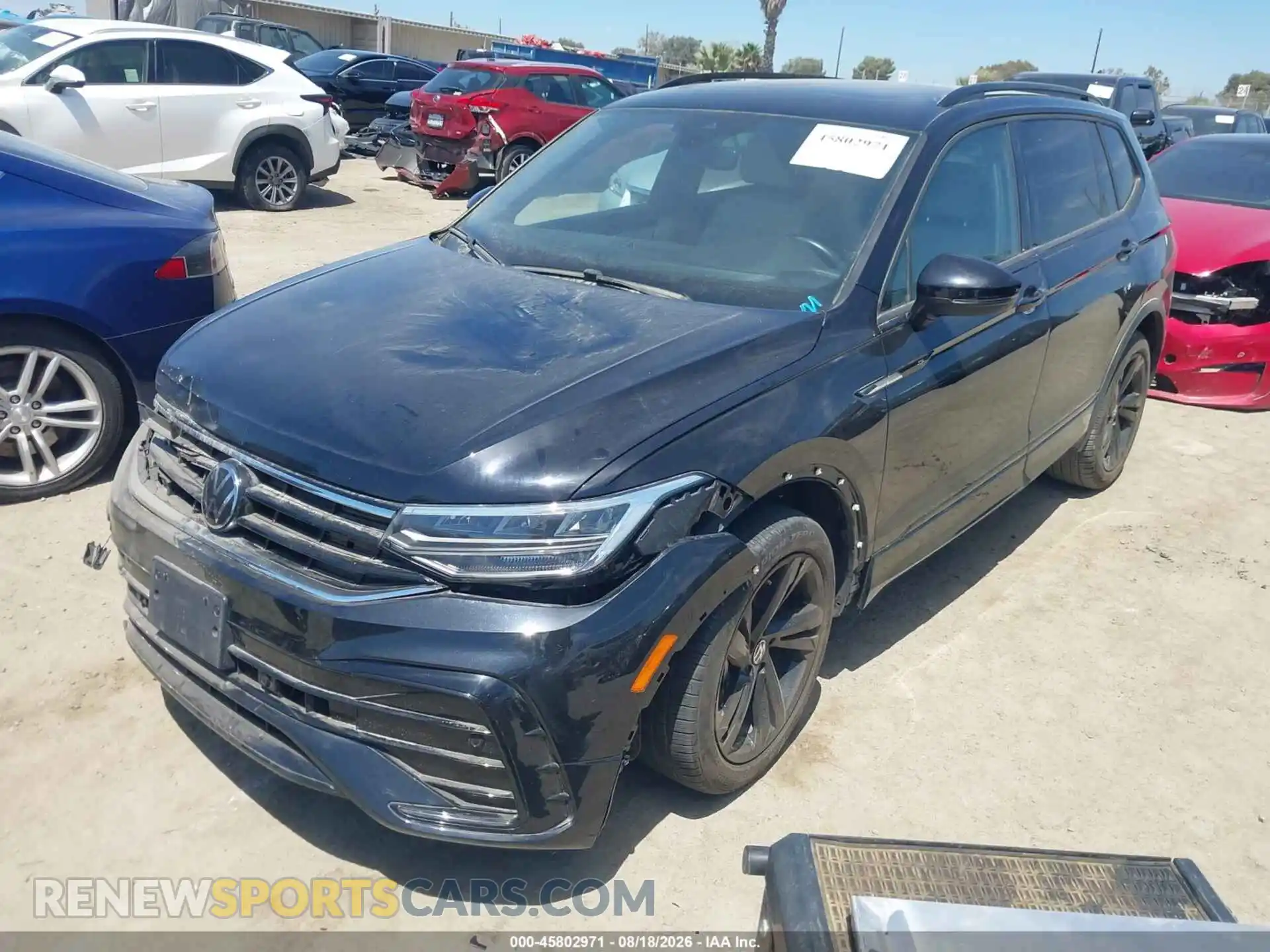 2 Photograph of a damaged car 3VVCB7AX1RM003044 VOLKSWAGEN TIGUAN 2024