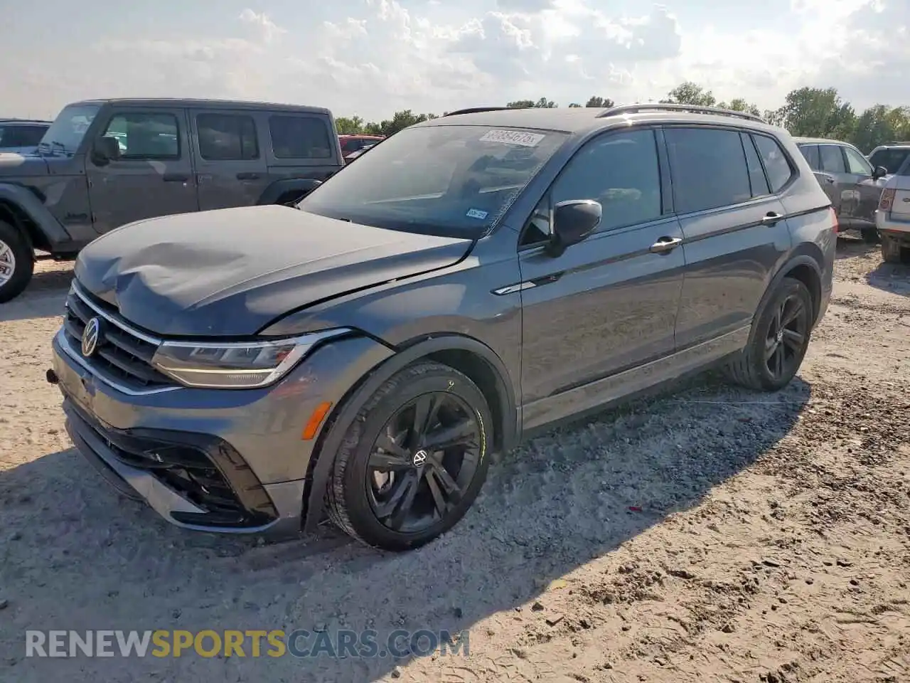1 Photograph of a damaged car 3VVCB7AX8RM080199 VOLKSWAGEN TIGUAN 2024