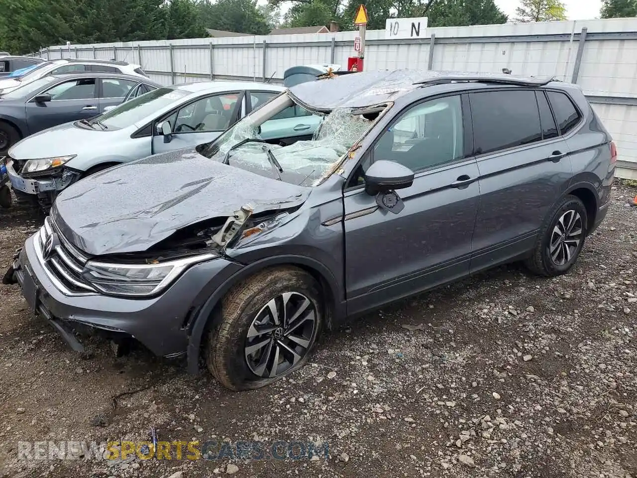 1 Photograph of a damaged car 3VVRB7AXXRM042774 VOLKSWAGEN TIGUAN 2024