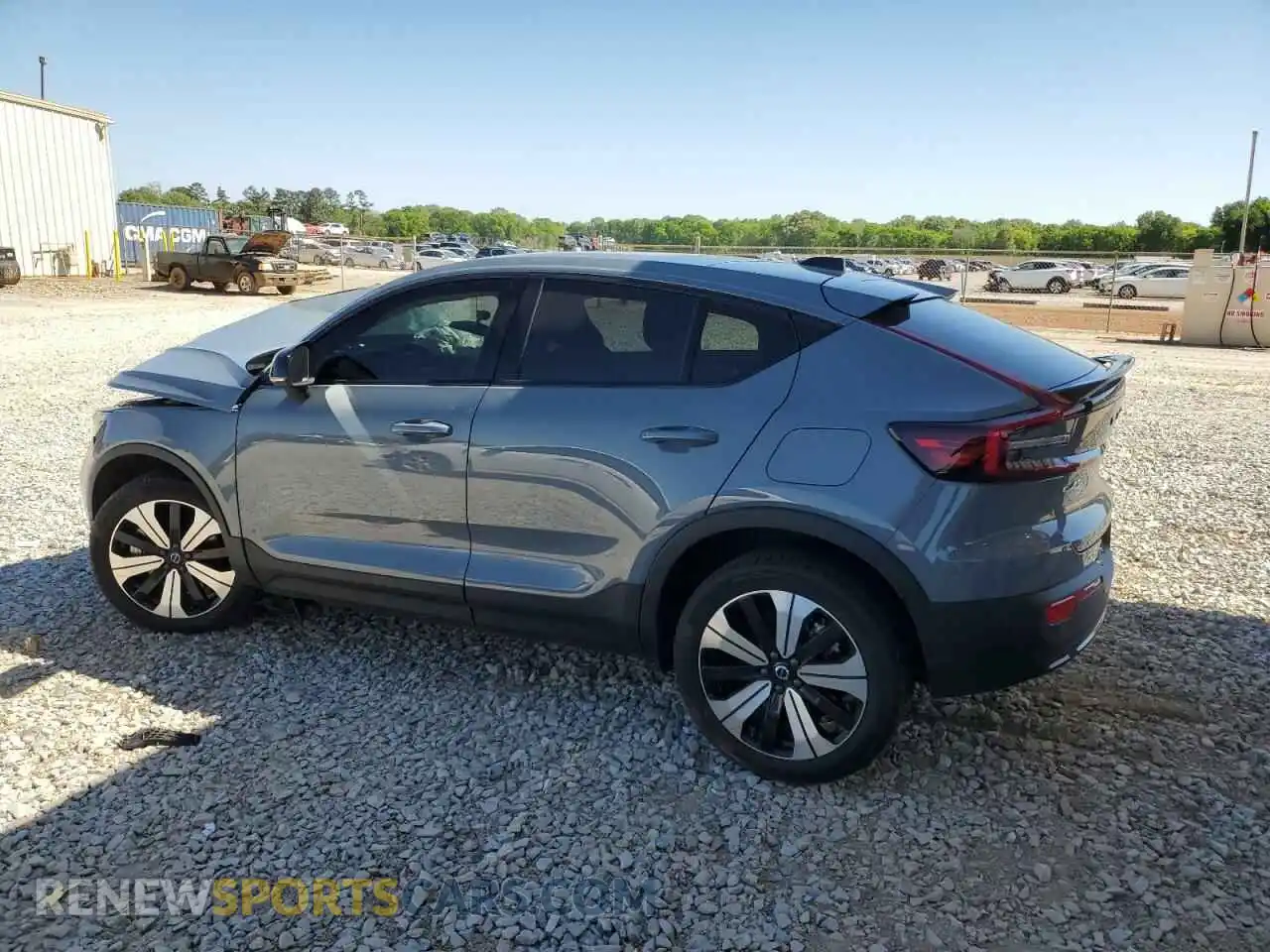 2 Photograph of a damaged car YV4ED3GLXP2035930 VOLVO C40 RECHAR 2023