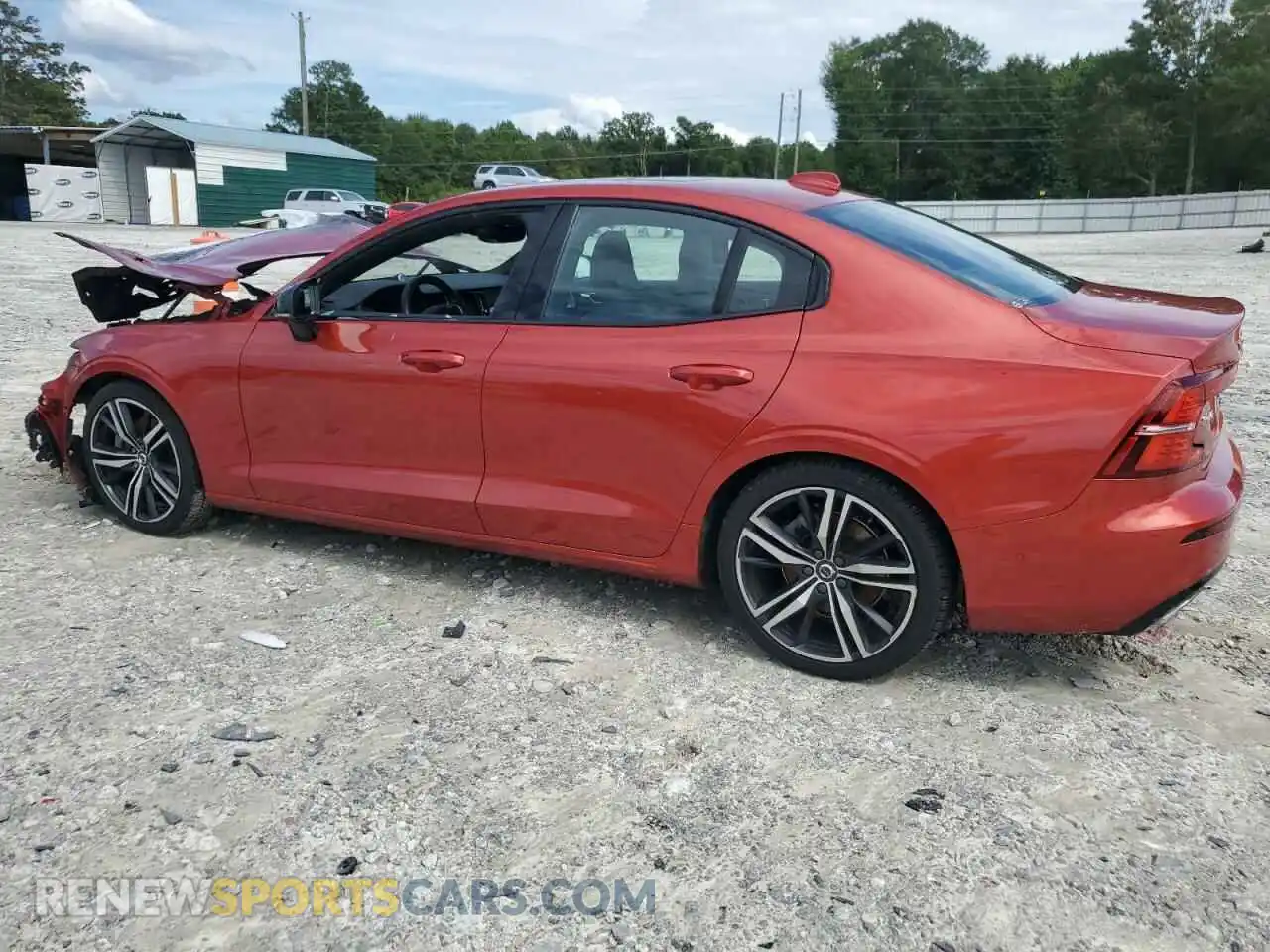 2 Photograph of a damaged car 7JR102FM9KG000519 VOLVO S60 2019