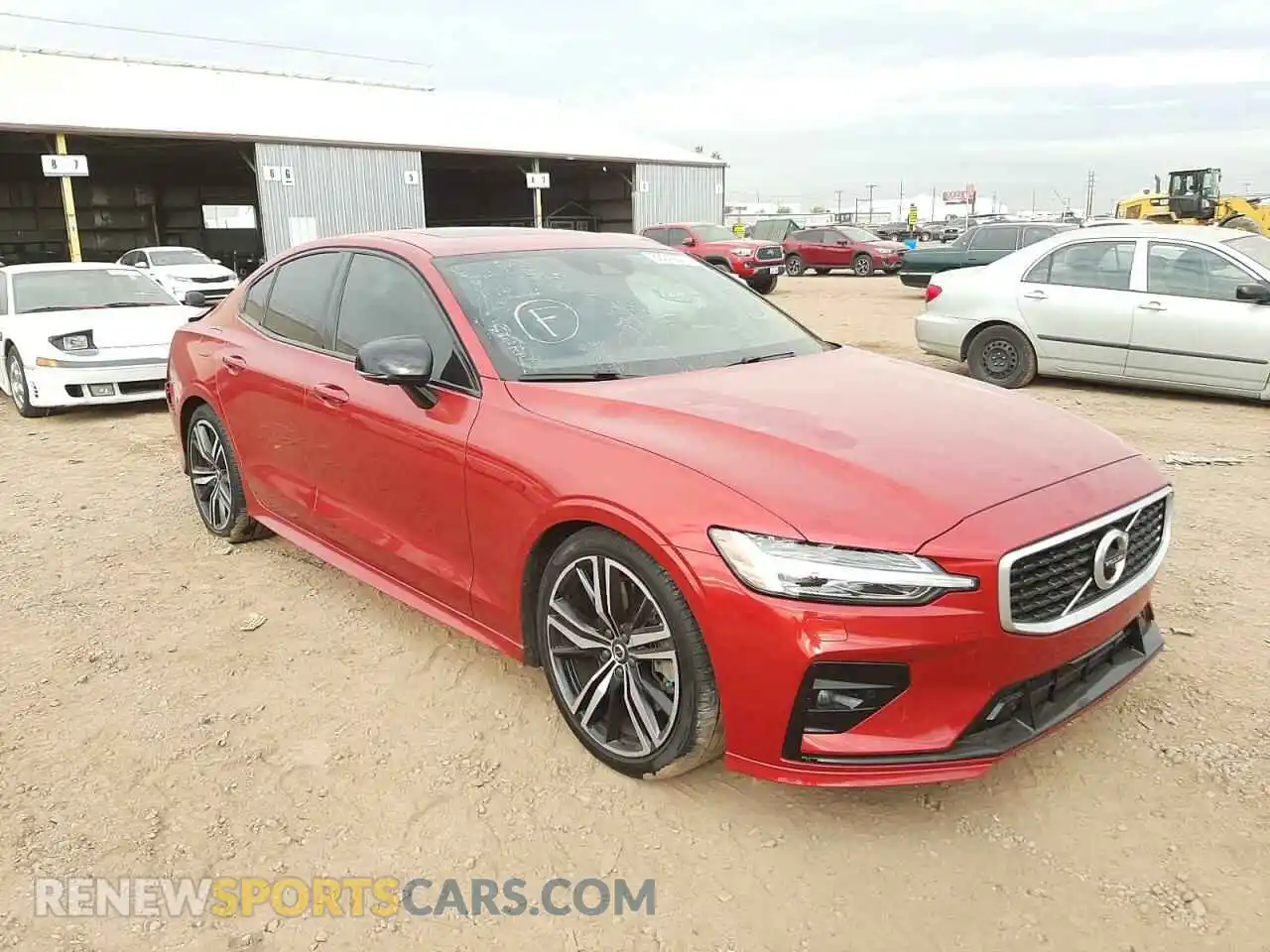 1 Фотография поврежденного автомобиля 7JRA22TMXKG000642 VOLVO S60 2019