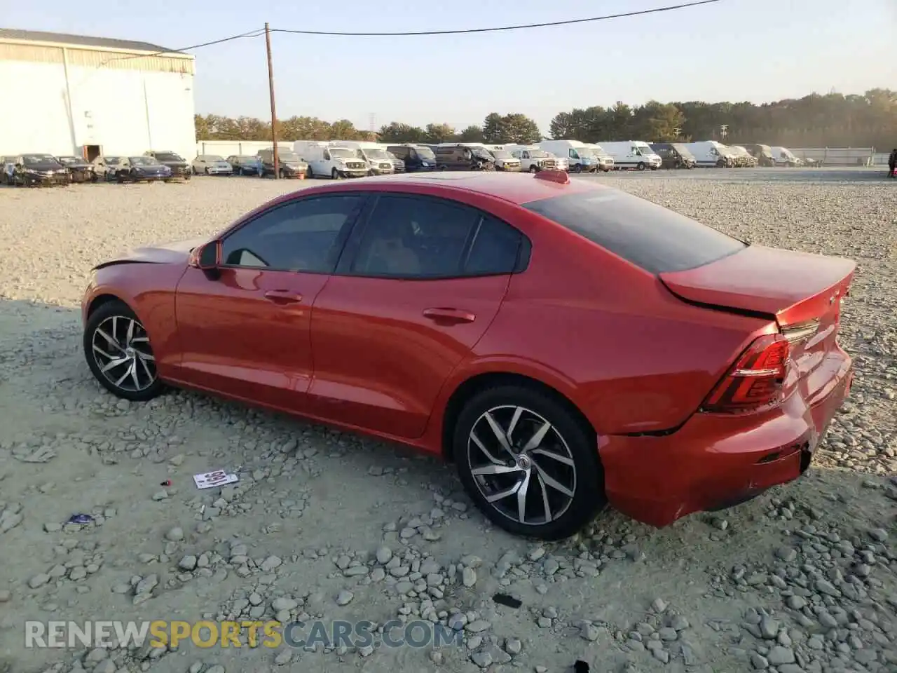 2 Photograph of a damaged car 7JR102FK5LG056733 VOLVO S60 2020