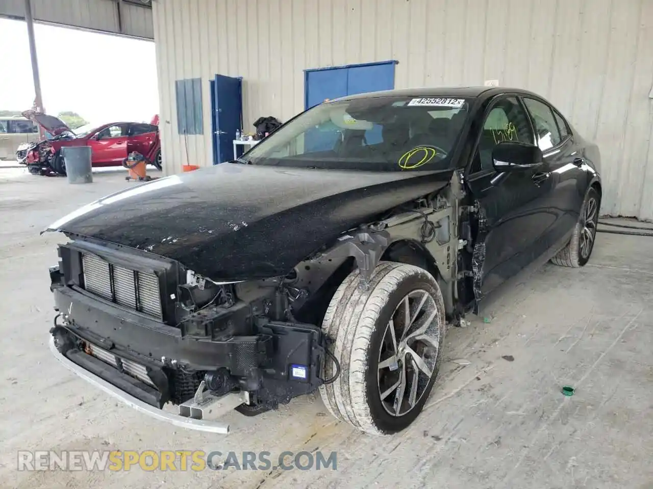 2 Photograph of a damaged car 7JR102FK6LG057129 VOLVO S60 2020