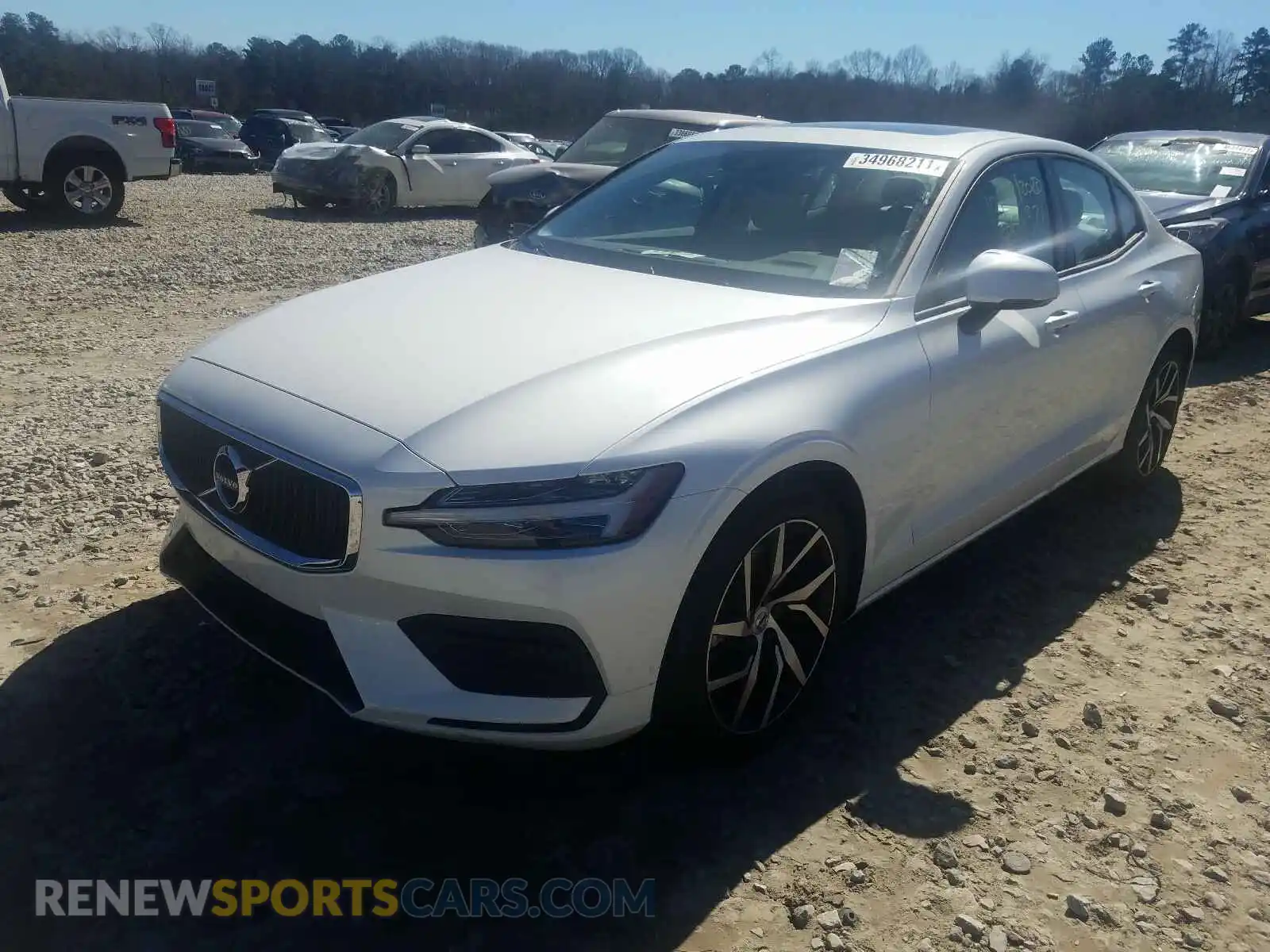 2 Photograph of a damaged car 7JR102FK6LG073220 VOLVO S60 2020