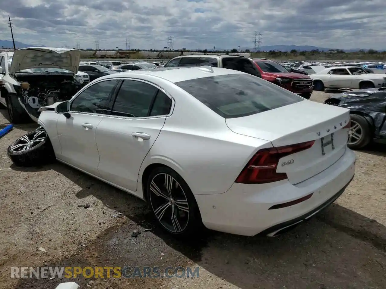 2 Фотография поврежденного автомобиля 7JRA22TL4LG064782 VOLVO S60 2020
