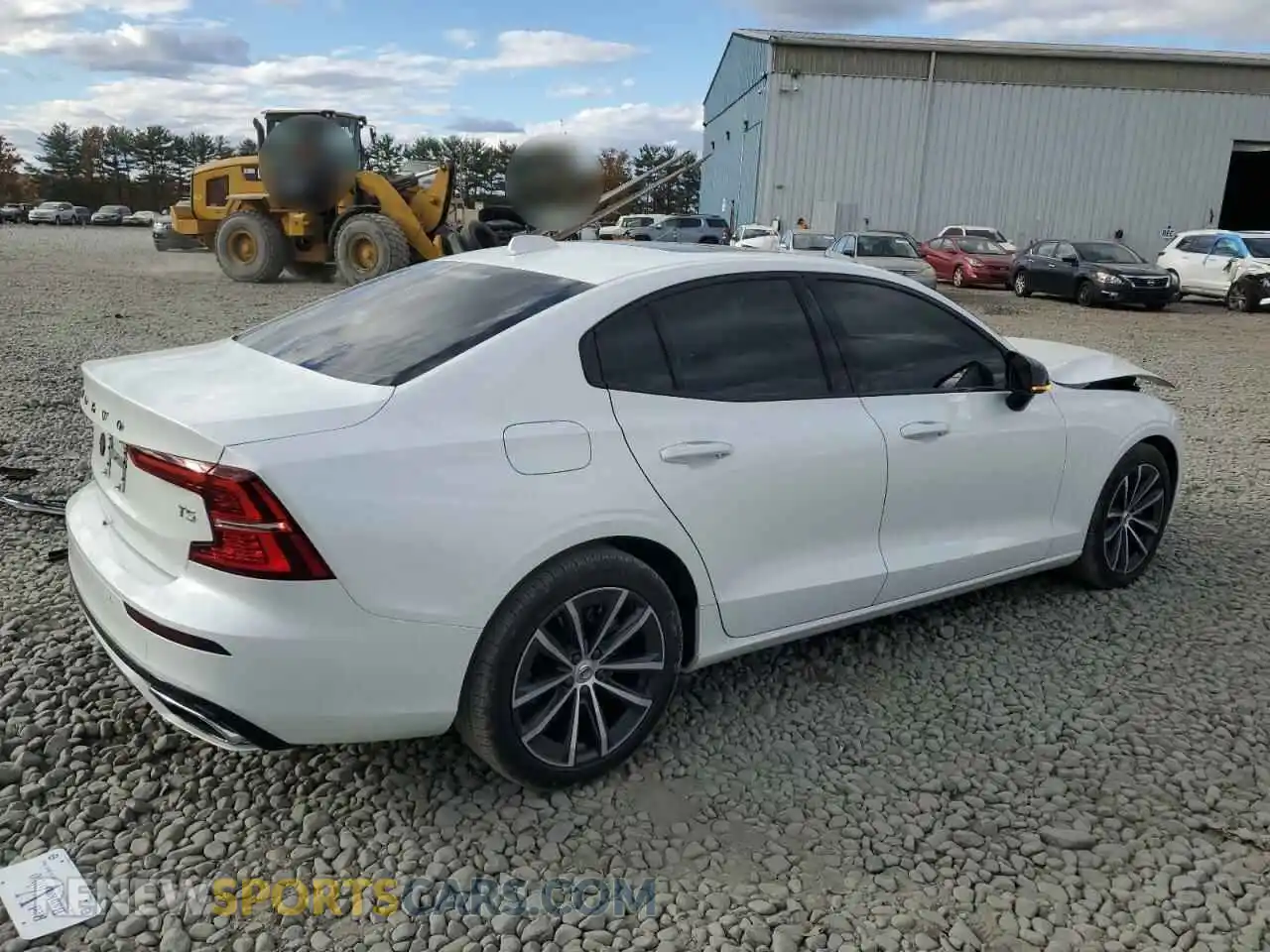 3 Photograph of a damaged car 7JR102FZ8MG122870 VOLVO S60 2021