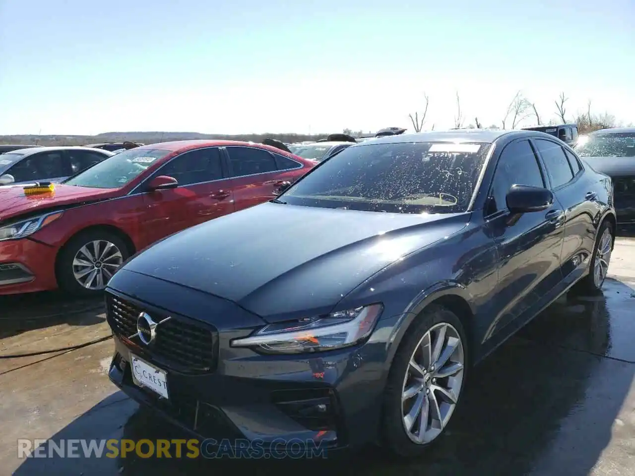 2 Photograph of a damaged car 7JR102TZ1MG103615 VOLVO S60 2021