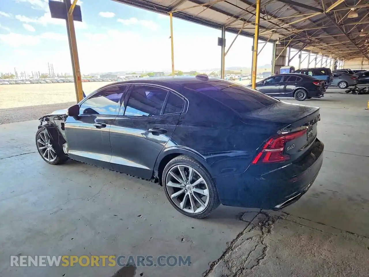 2 Photograph of a damaged car 7JR102TZ9MG103846 VOLVO S60 2021