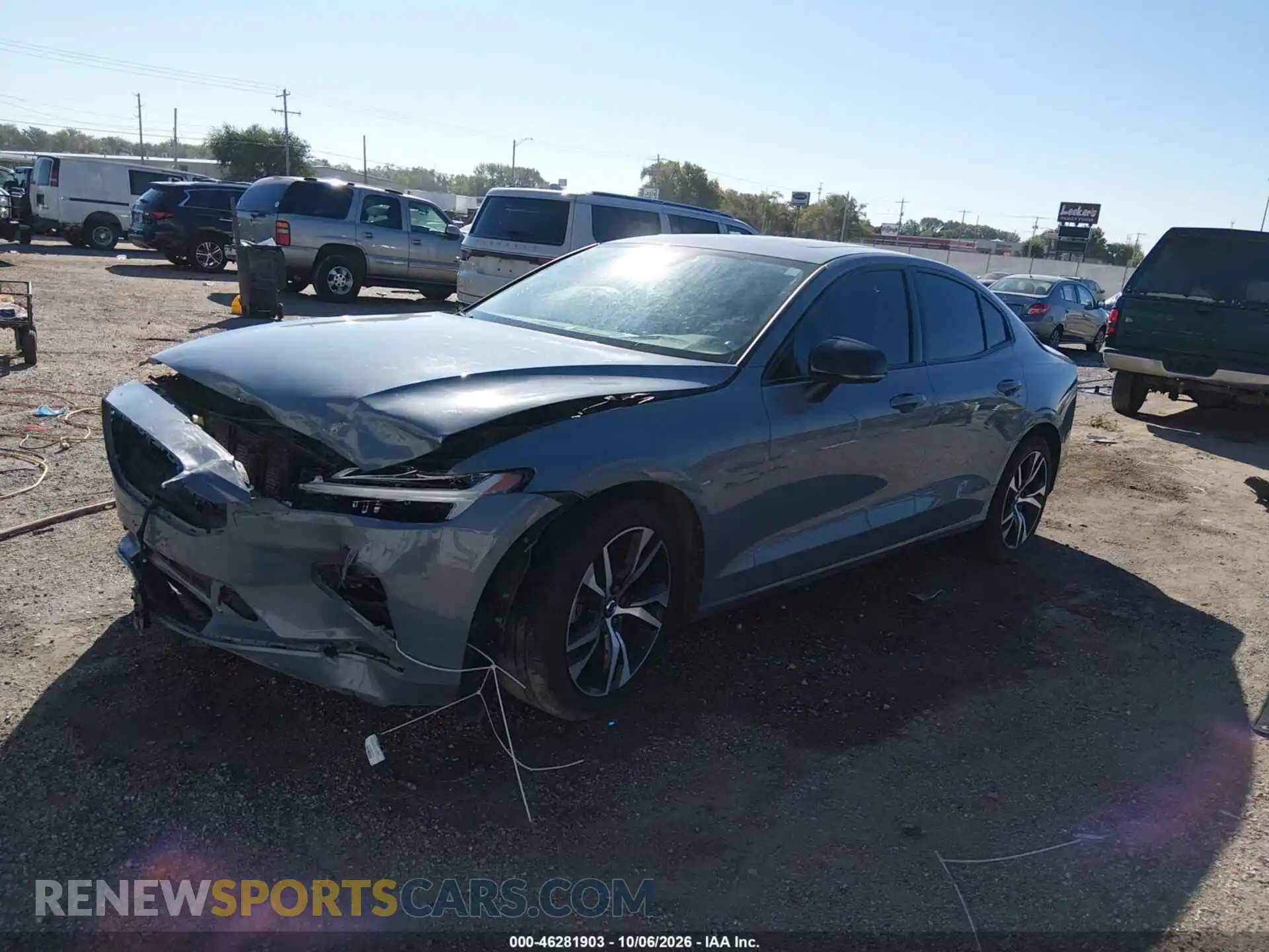 2 Photograph of a damaged car 7JRL12FK1RG320500 VOLVO S60 2024