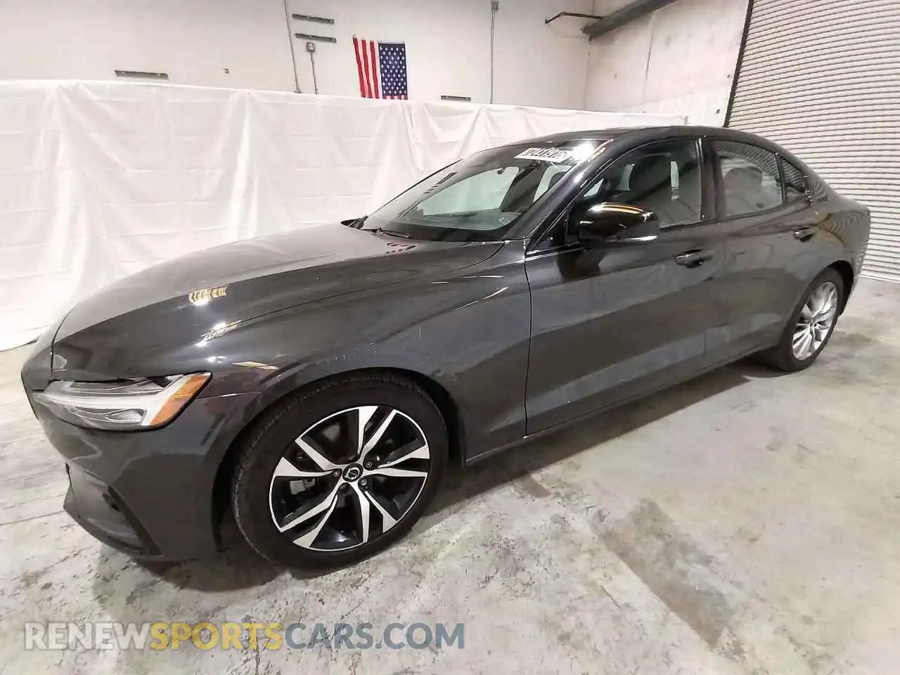 1 Photograph of a damaged car 7JRL12FK2RG318528 VOLVO S60 2024