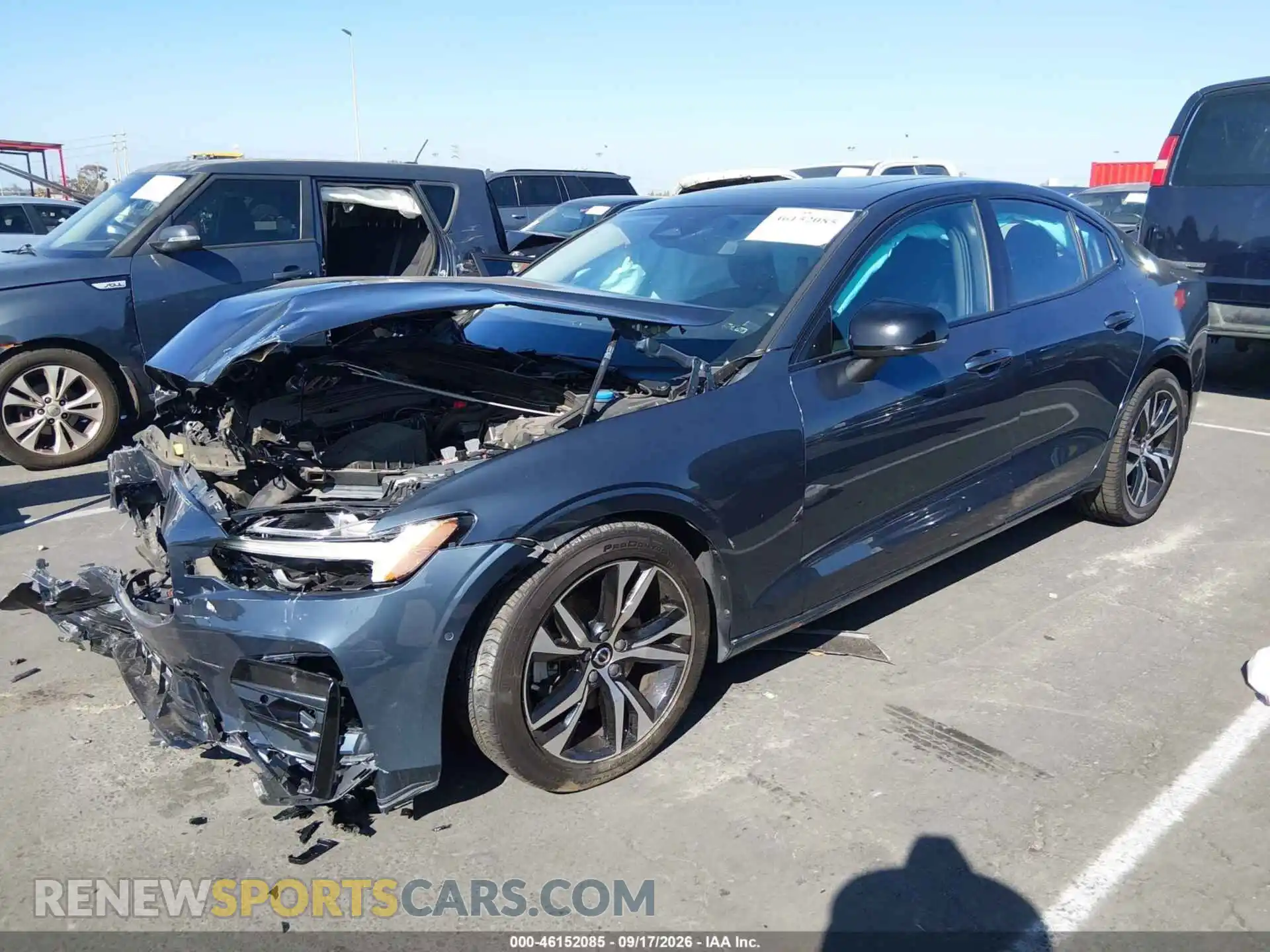 2 Photograph of a damaged car 7JRL12FL6RG315320 VOLVO S60 2024