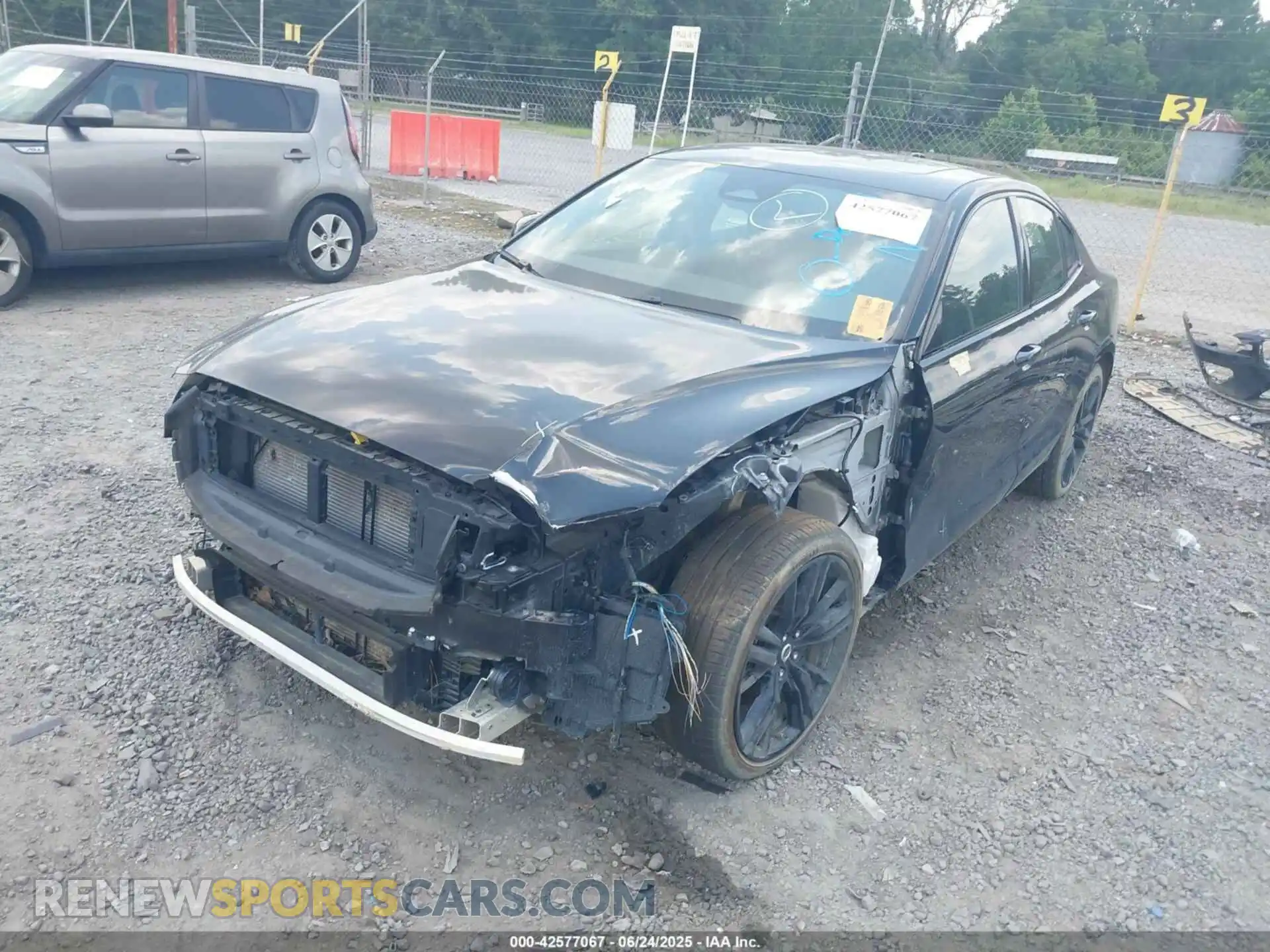 2 Photograph of a damaged car 7JRL12TH3RG308261 VOLVO S60 2024