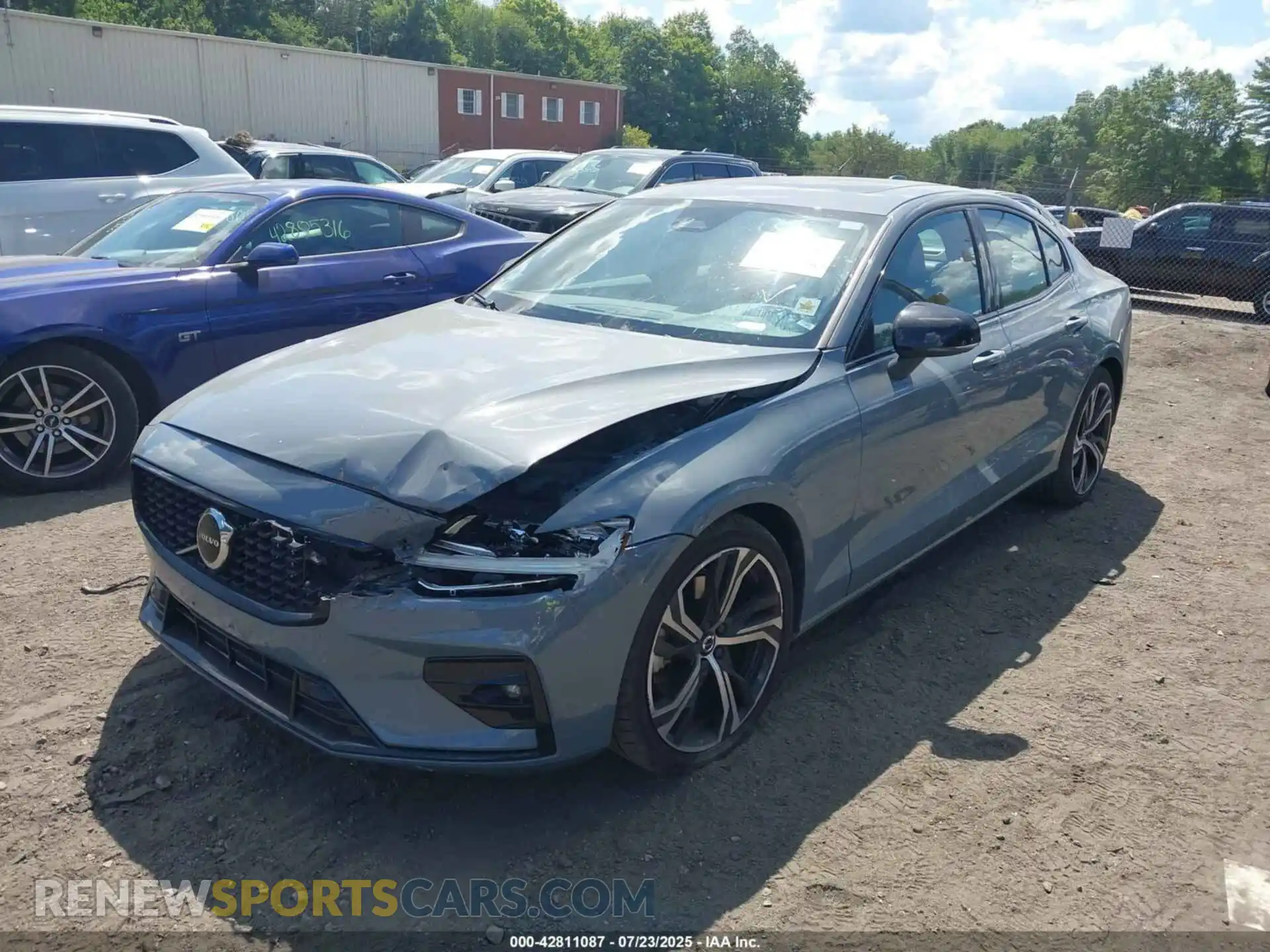 2 Photograph of a damaged car 7JRL12TK5RG319757 VOLVO S60 2024