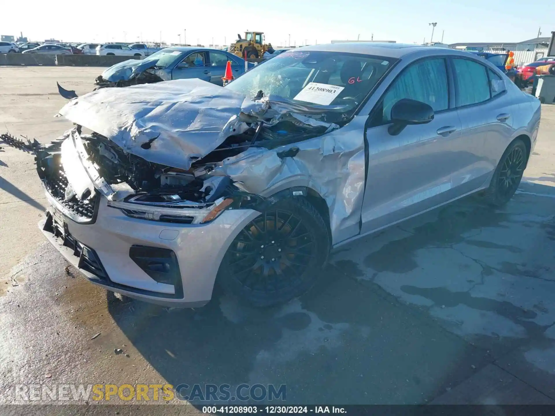 2 Photograph of a damaged car 7JRL12TKXRG296332 VOLVO S60 2024